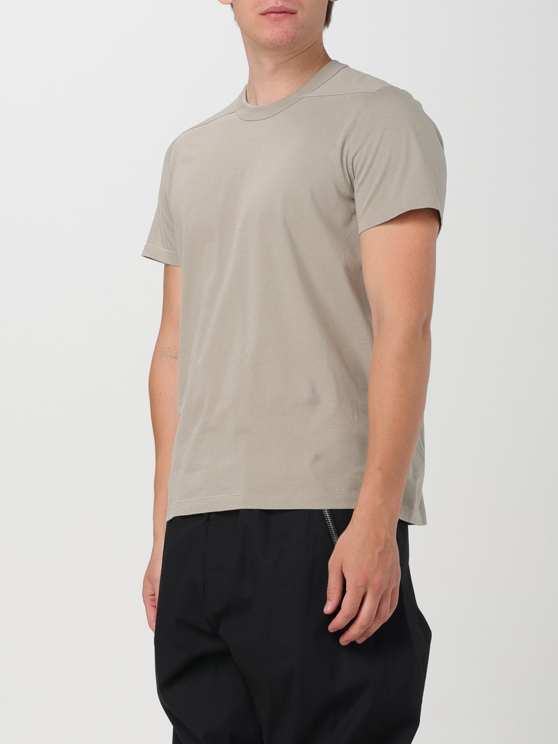 RICK OWENS T-SHIRT: T-shirt men Rick Owens, Pearl - Img 4