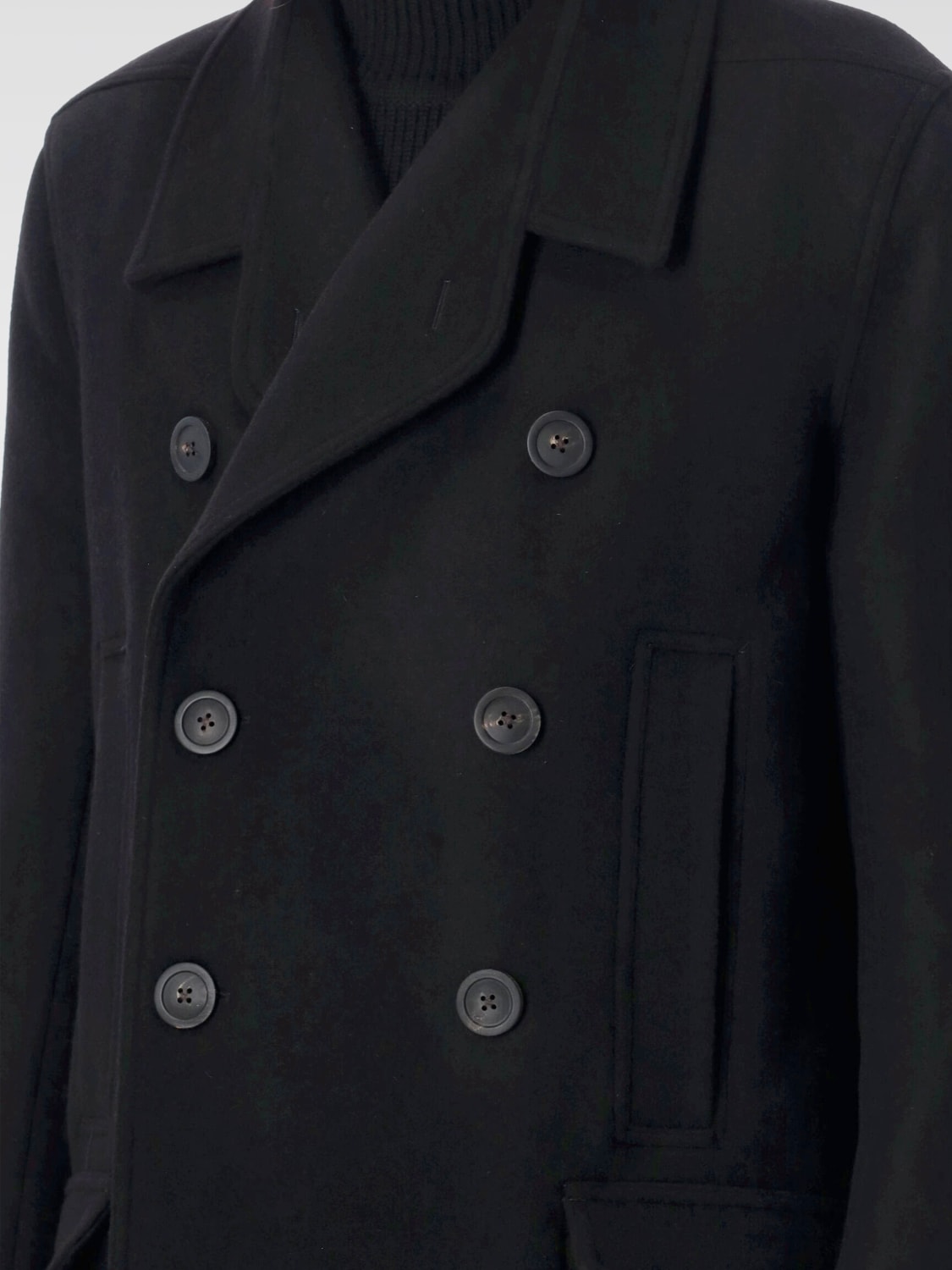 RICK OWENS COAT: Coat men Rick Owens, Black - Img 3