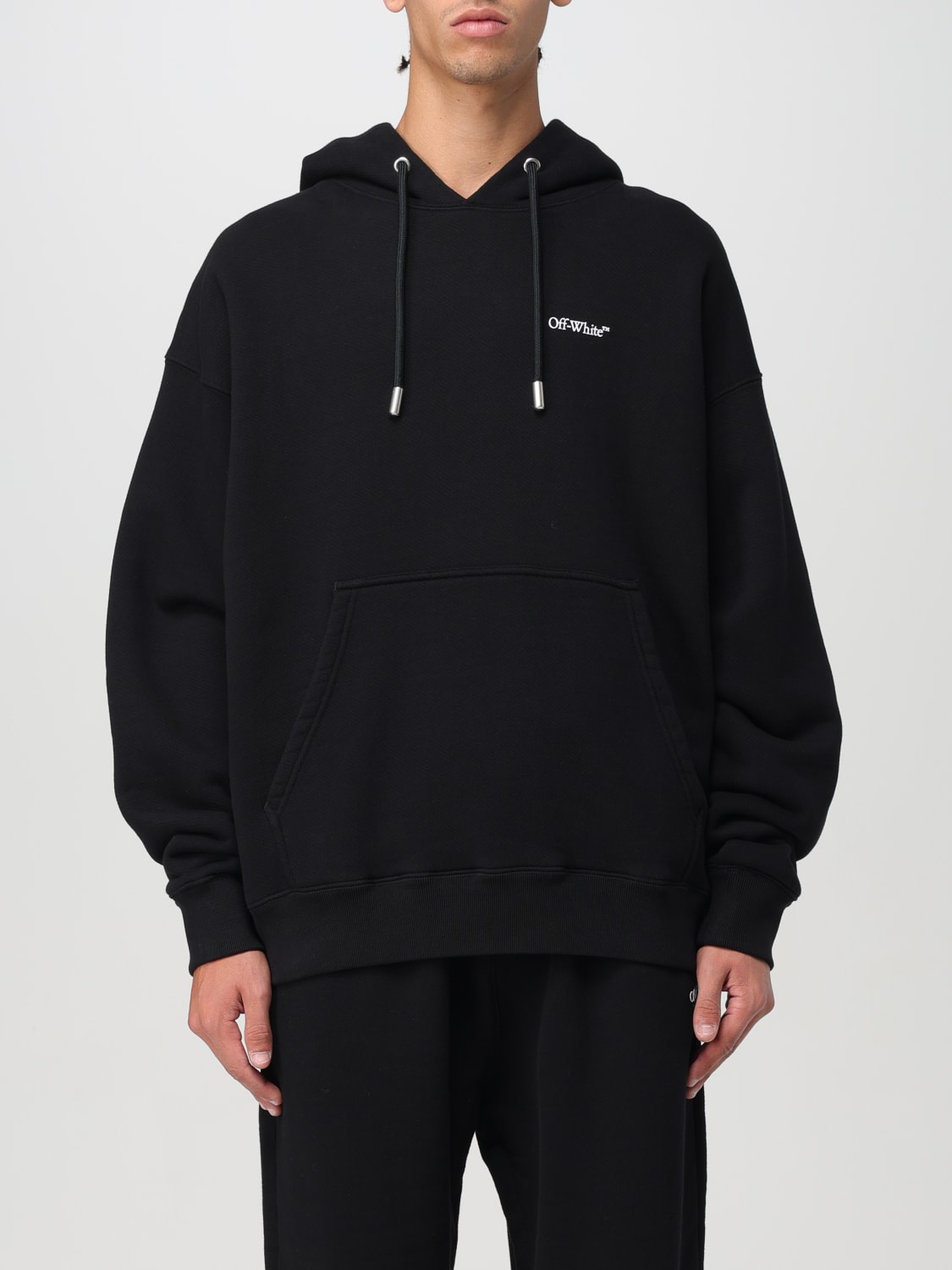 OFF-WHITE SWEATSHIRT: Sweatshirt men Off-white, Black - Img 1