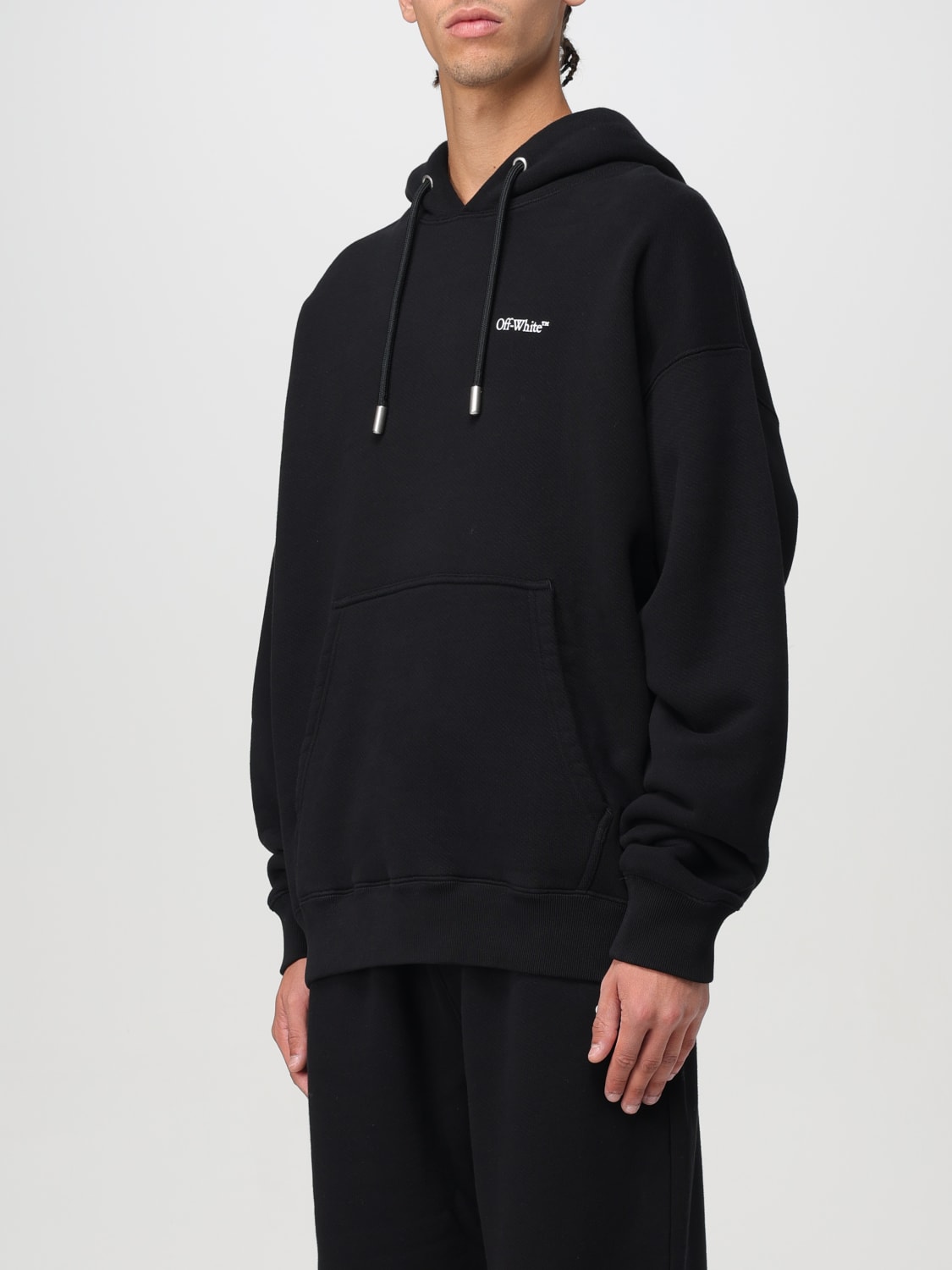 OFF-WHITE SWEATSHIRT: Sweatshirt men Off-white, Black - Img 4