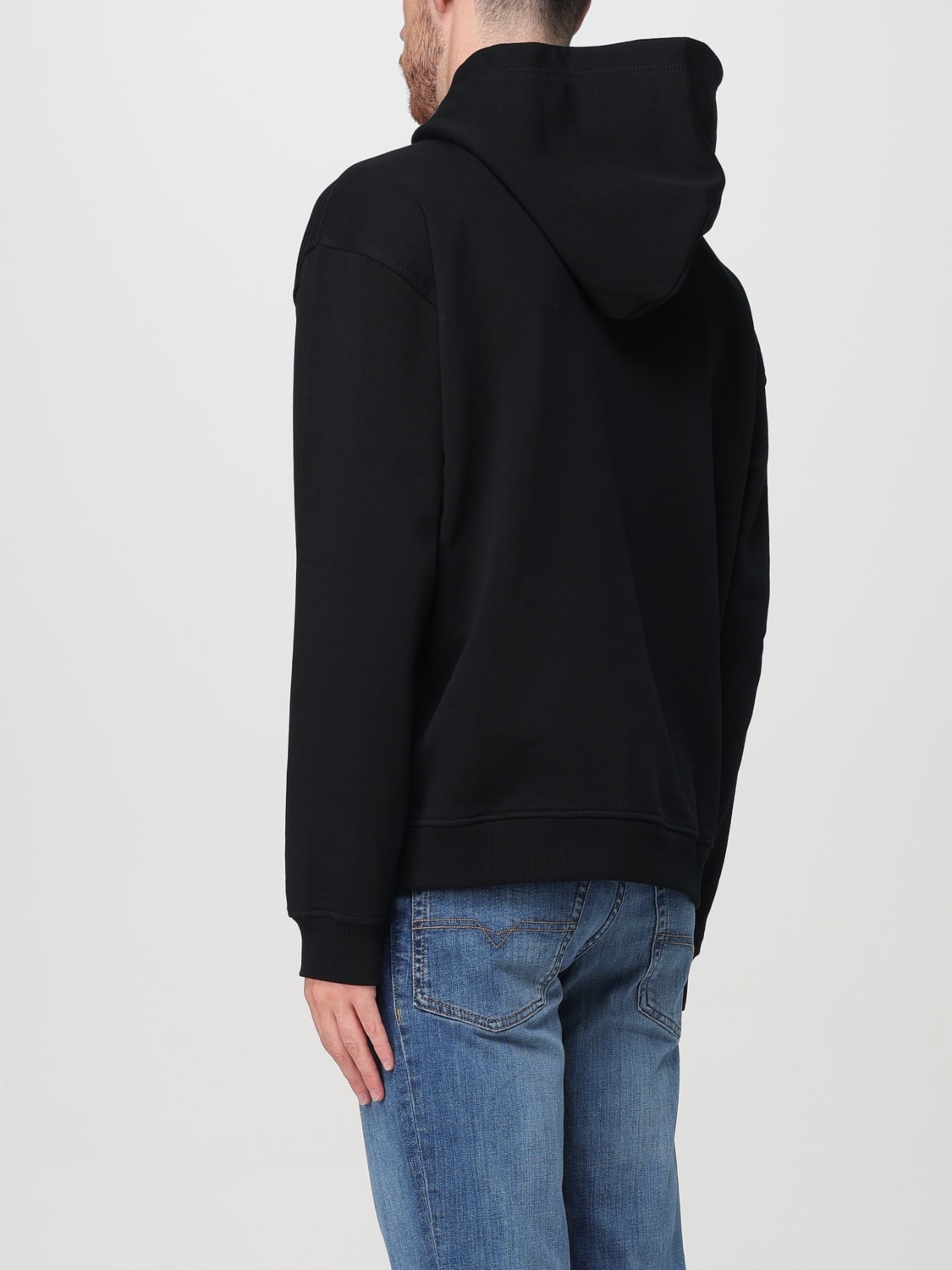 DIESEL SWEATSHIRT: Sweatshirt men Diesel, Black - Img 3