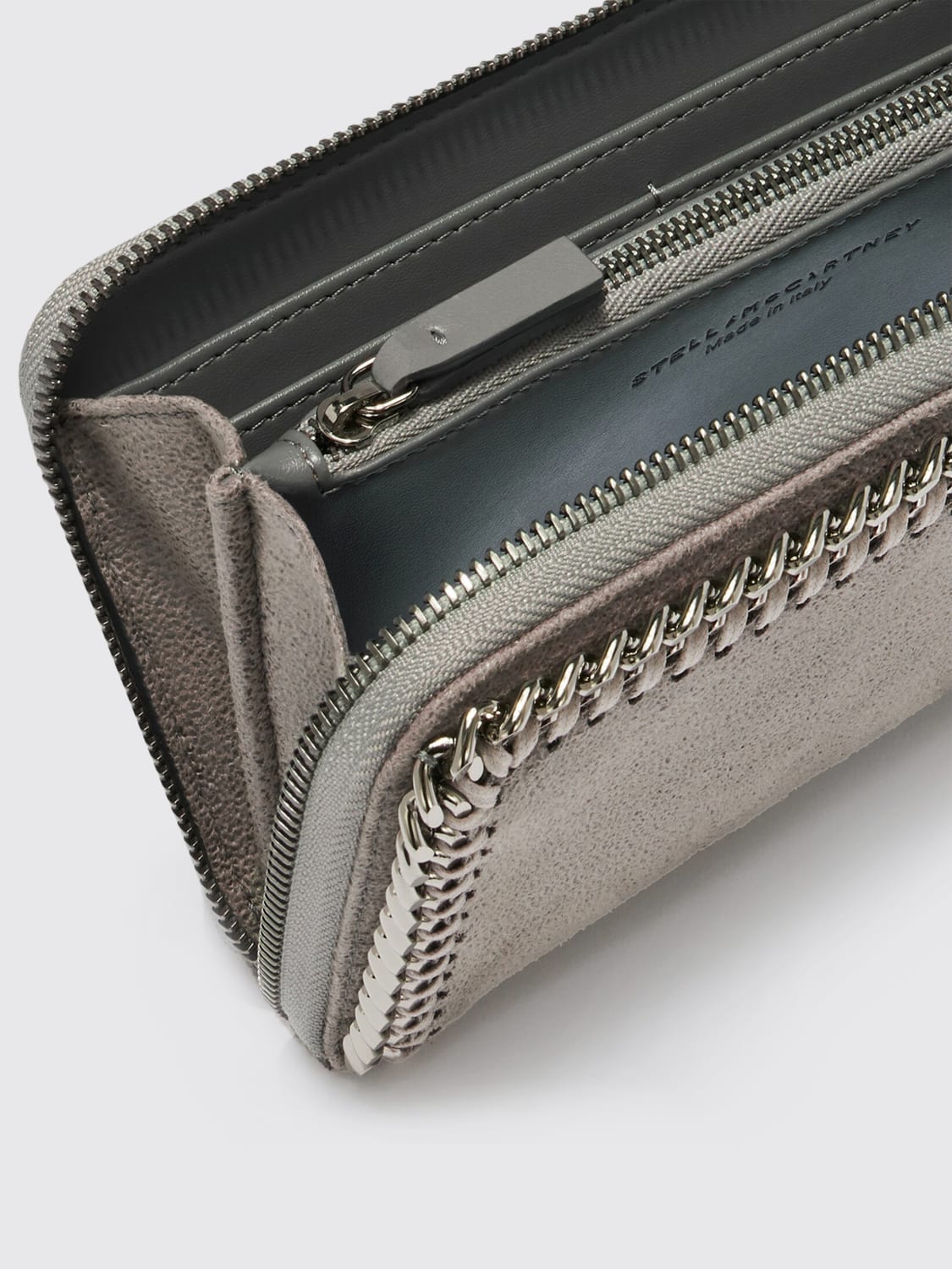 STELLA MCCARTNEY WALLET: Wallet woman Stella McCartney, Grey - Img 2
