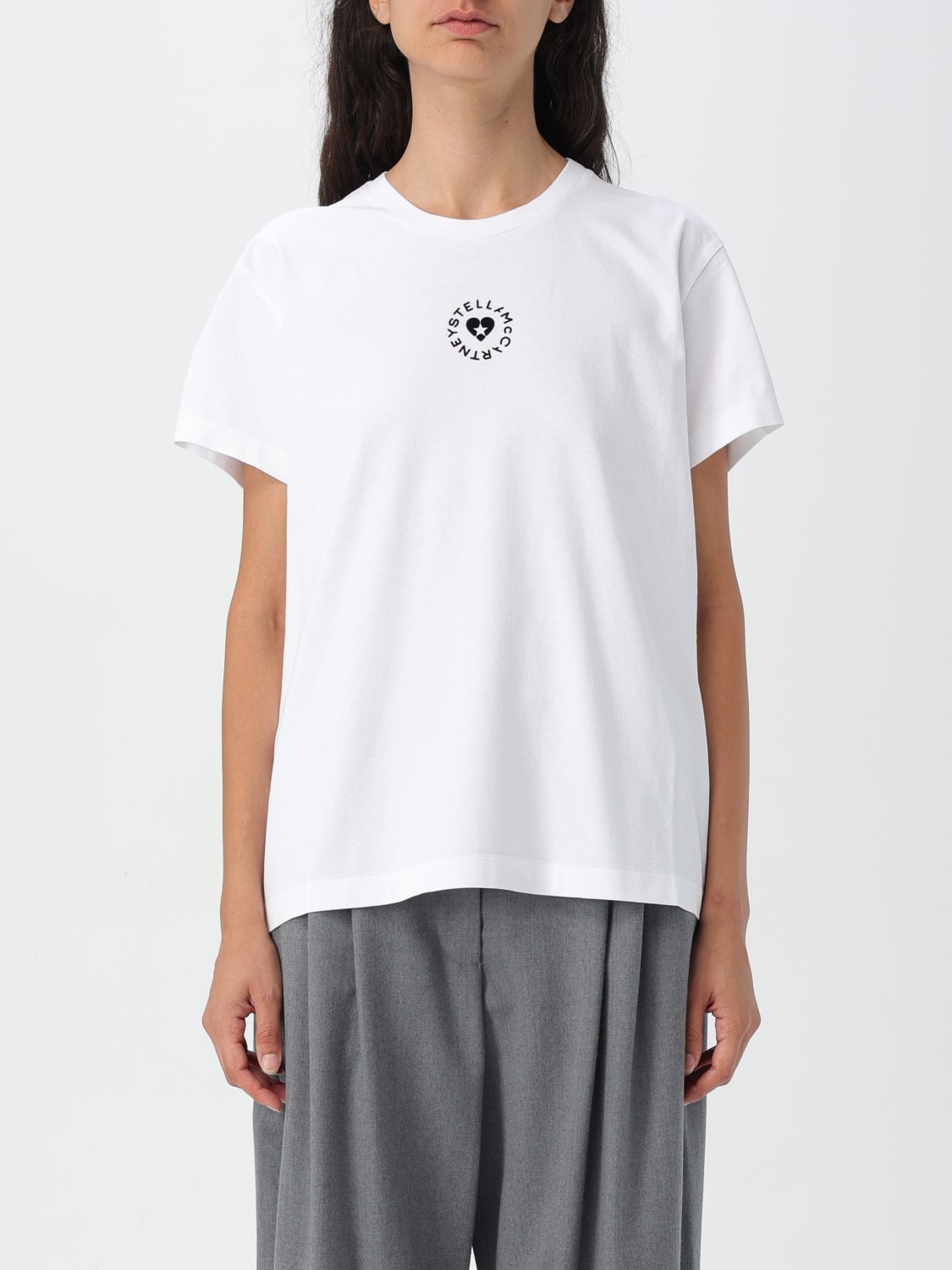 STELLA MCCARTNEY T-SHIRT: T-shirt woman Stella McCartney, White - Img 1