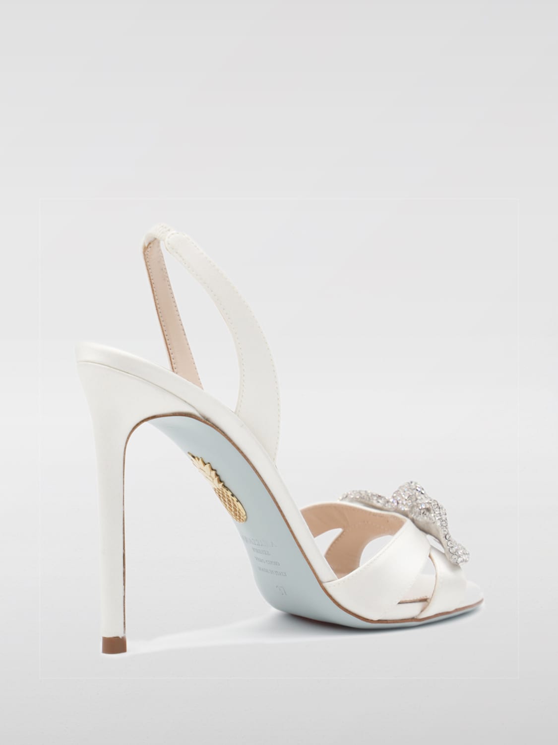 AQUAZZURA HEELED SANDALS: High heel shoes woman Aquazzura, White - Img 3