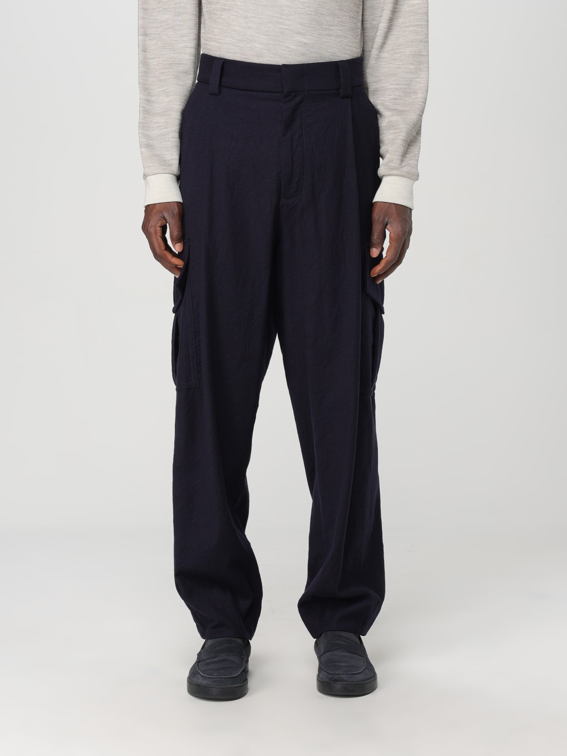 Giglio Pantalone Cargo Giorgio Armani in lana