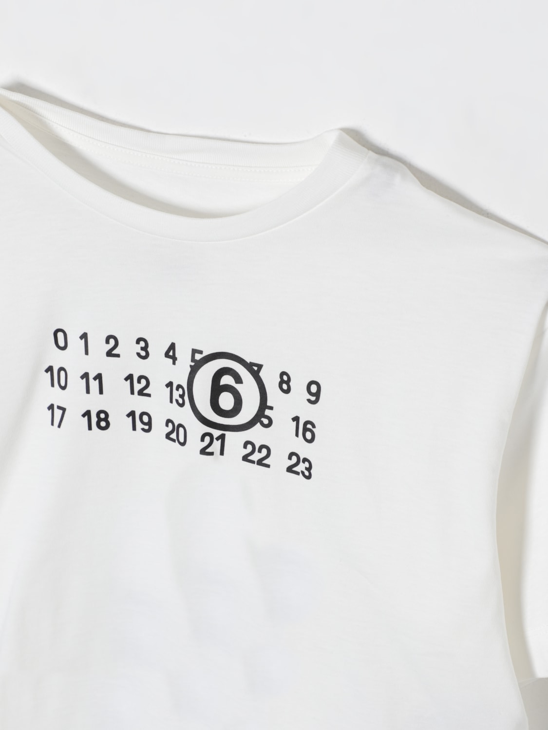 MM6 MAISON MARGIELA T-SHIRT: T-shirt enfant Mm6 Maison Margiela, Blanc - Img 3