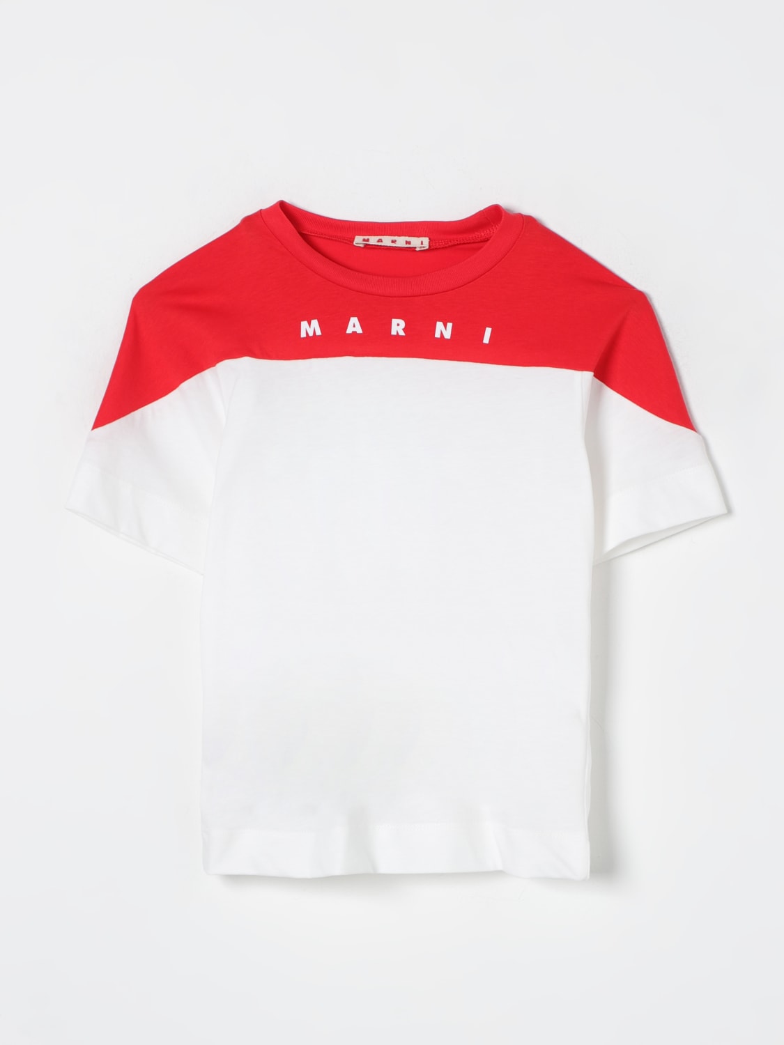 MARNI T-SHIRT: T-shirt kids Marni, White - Img 1