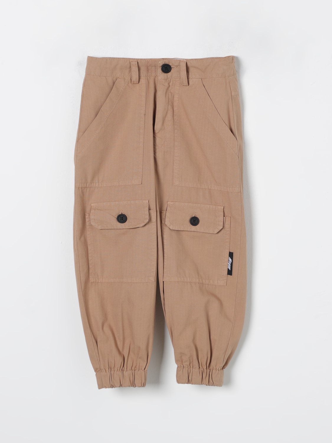 MSGM KIDS PANTALONE: Pantalone cargo MSGM Kids, Beige - Img 1