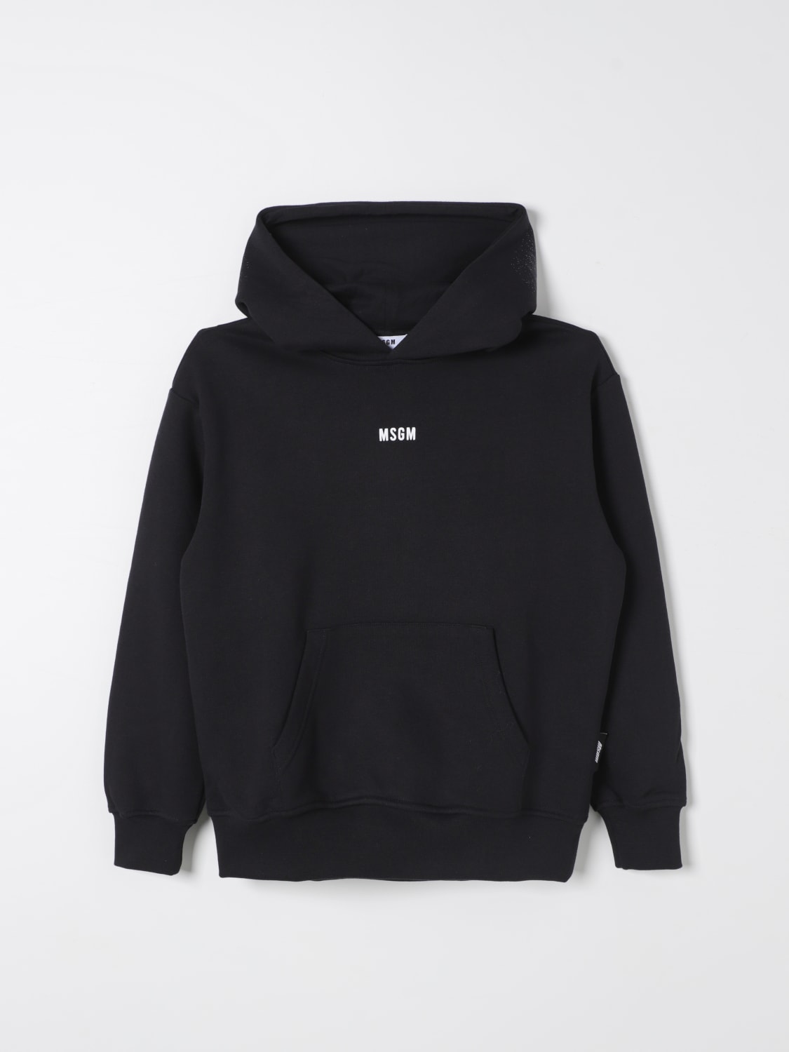 MSGM KIDS SWEATER: Sweater kids MSGM Kids, Black - Img 1