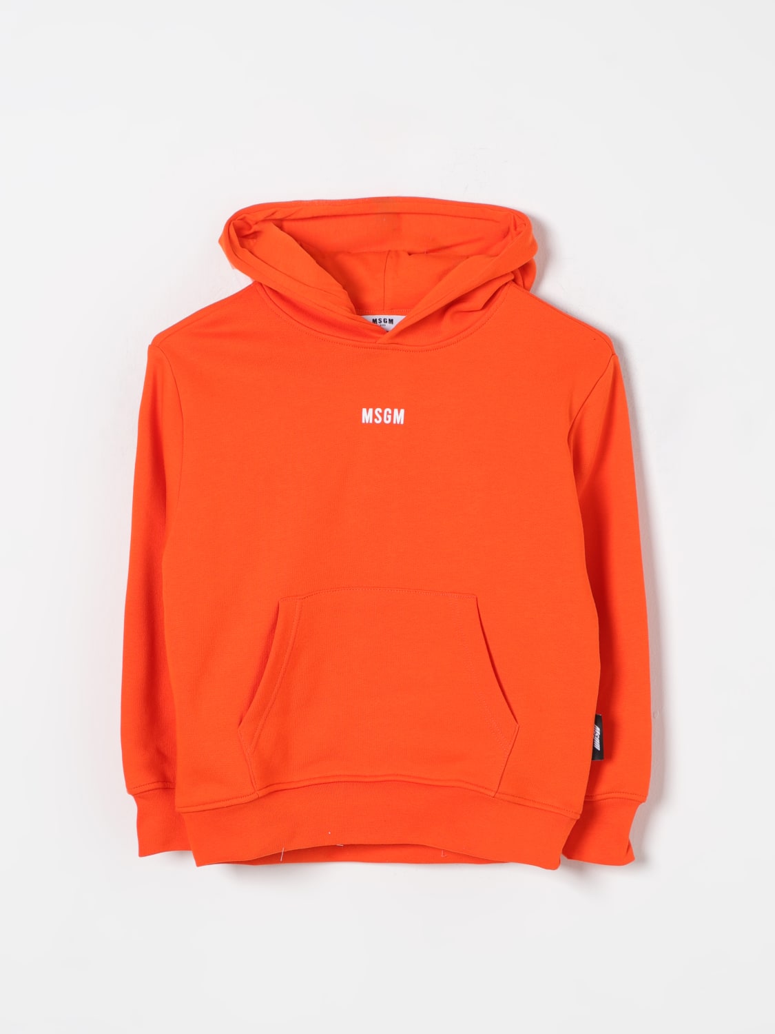 MSGM KIDS PULLOVER: Pullover kinder MSGM Kids, Orange - Img 1