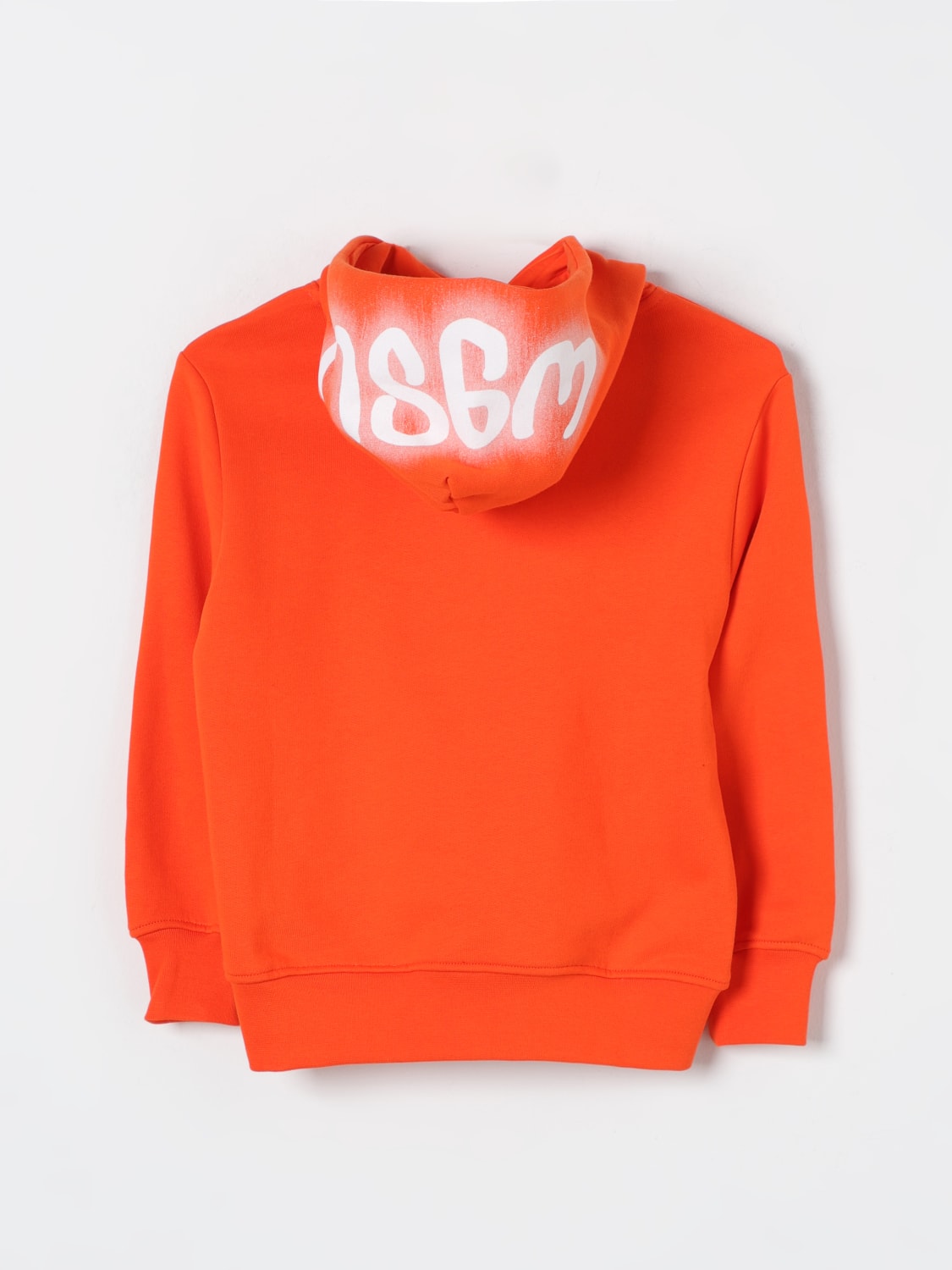 MSGM KIDS PULLOVER: Pullover kinder MSGM Kids, Orange - Img 2