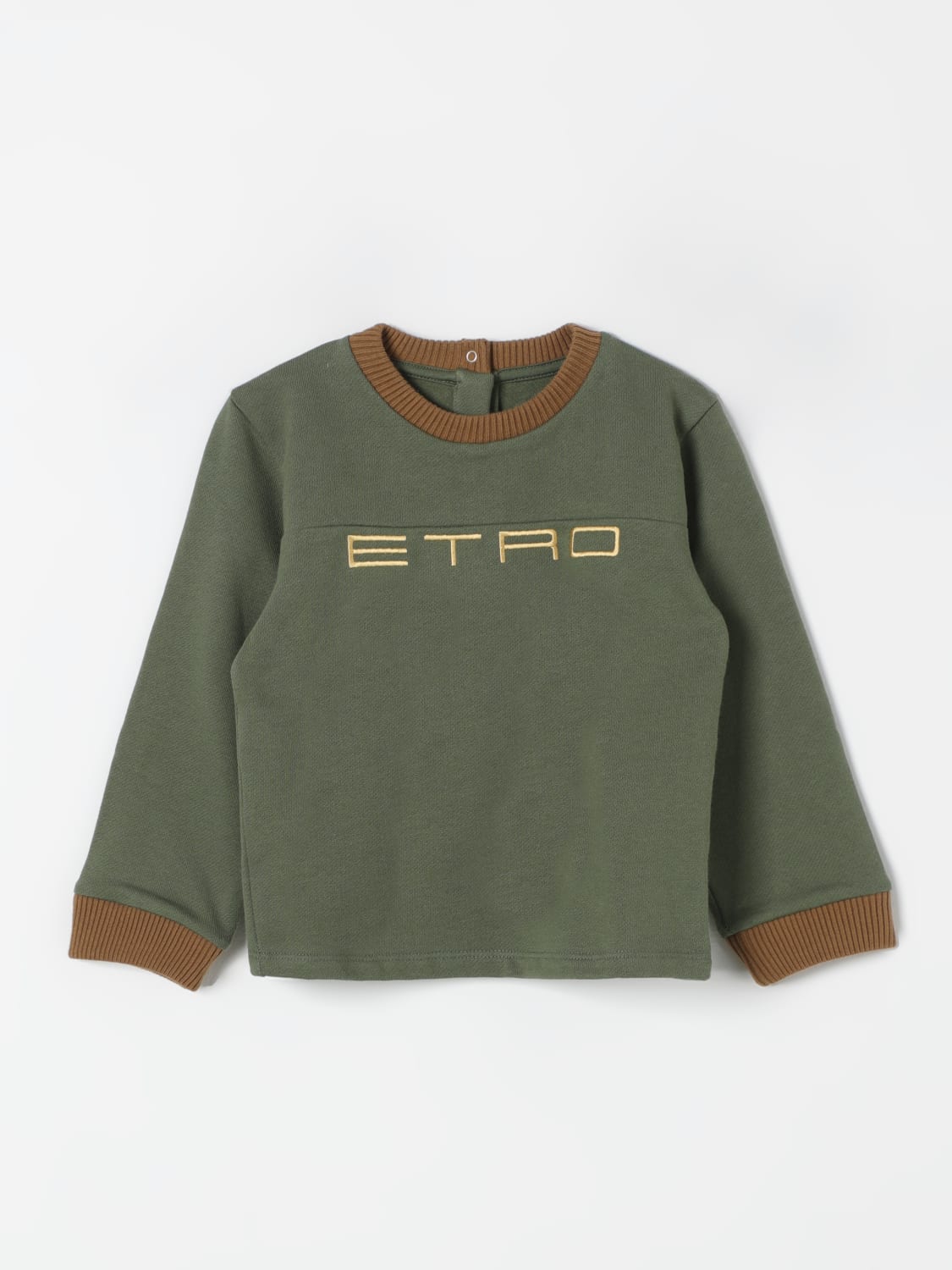 ETRO 스웨터: 스웨터 남아 Etro, 그린 - Img 1