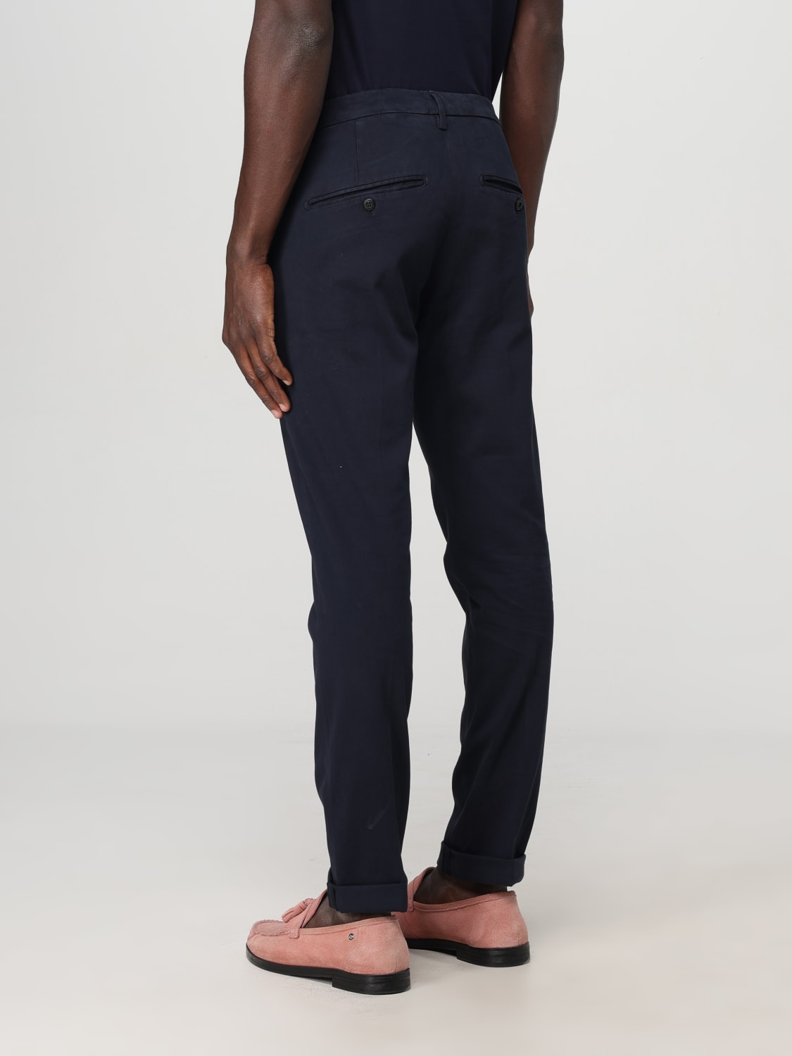 DONDUP PANTS: Pants men Dondup, Blue - Img 2