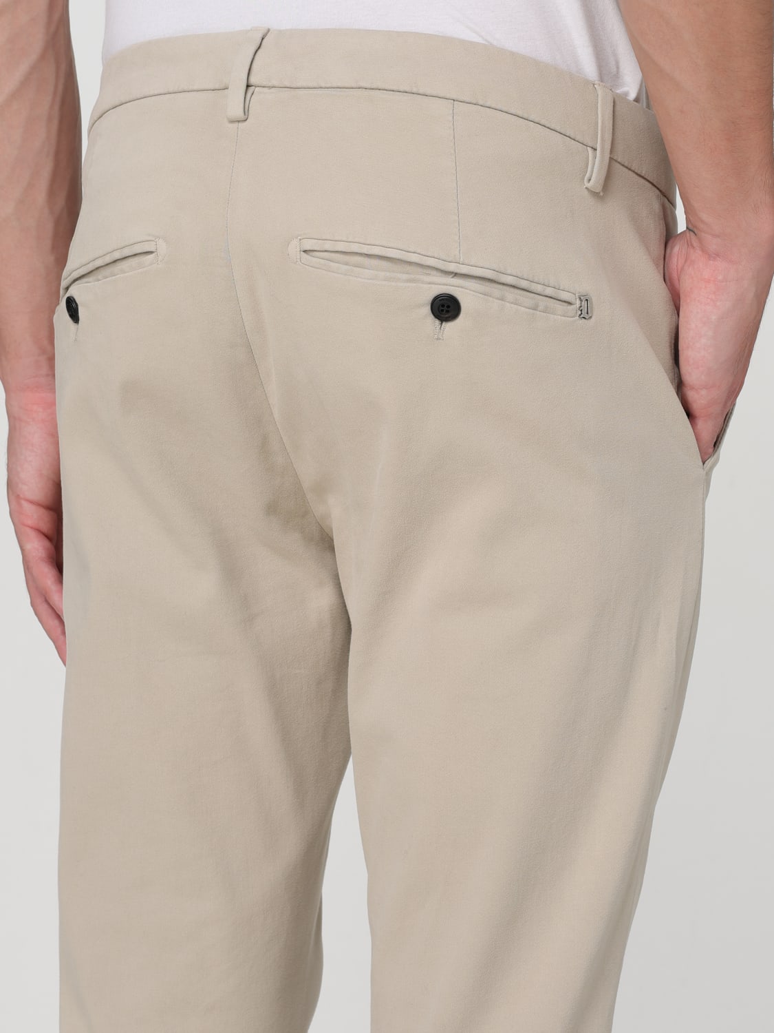 DONDUP PANTS: Pants men Dondup, Beige - Img 3