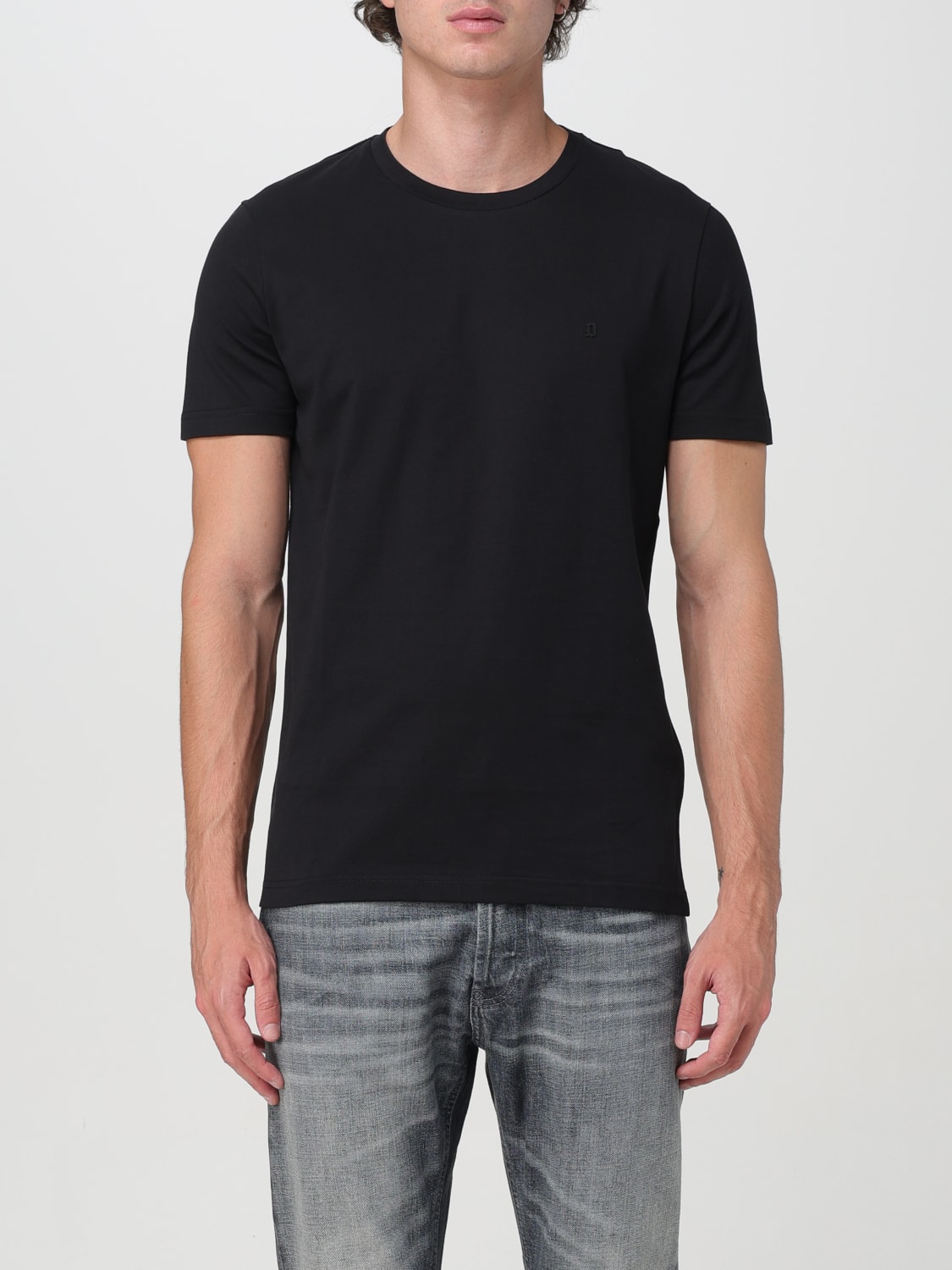 DONDUP T-SHIRT: T-shirt herren Dondup, Schwarz - Img 1