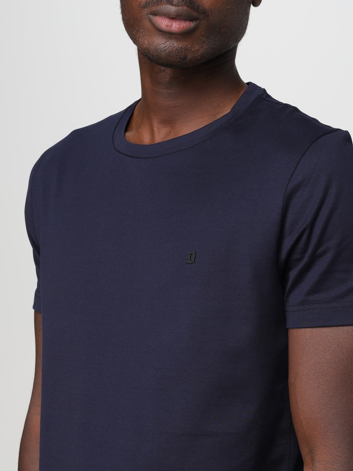 DONDUP T-SHIRT: T-shirt herren Dondup, Blau - Img 3