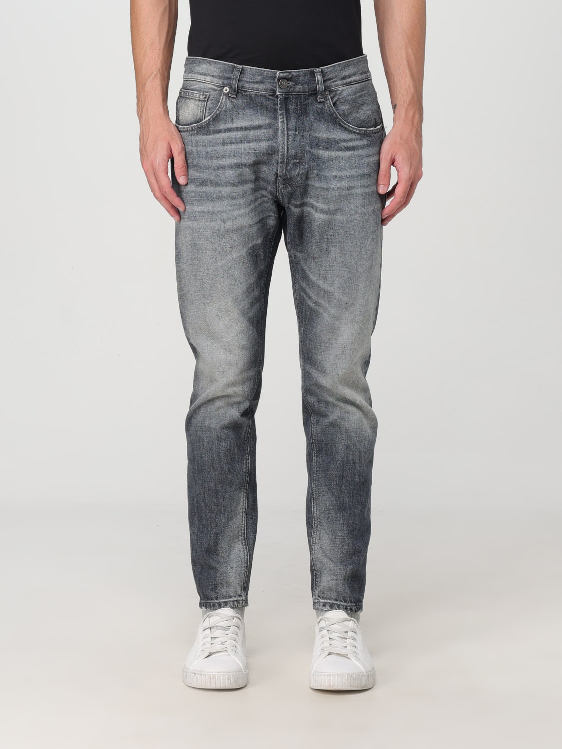 DONDUP JEANS: Jeans men Dondup, Grey - Img 1