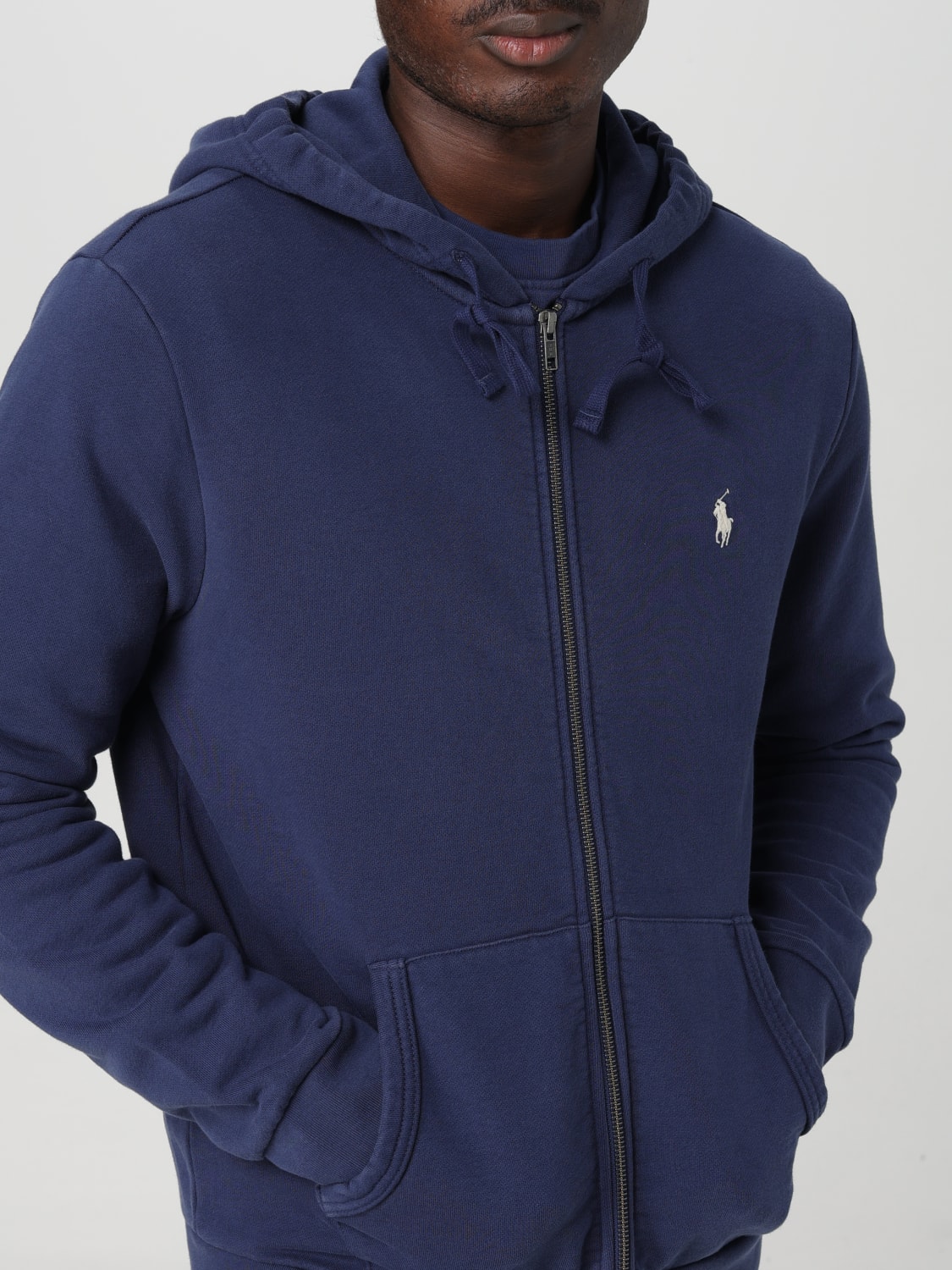 POLO RALPH LAUREN SWEATSHIRT: Sweater men Polo Ralph Lauren, Blue - Img 4