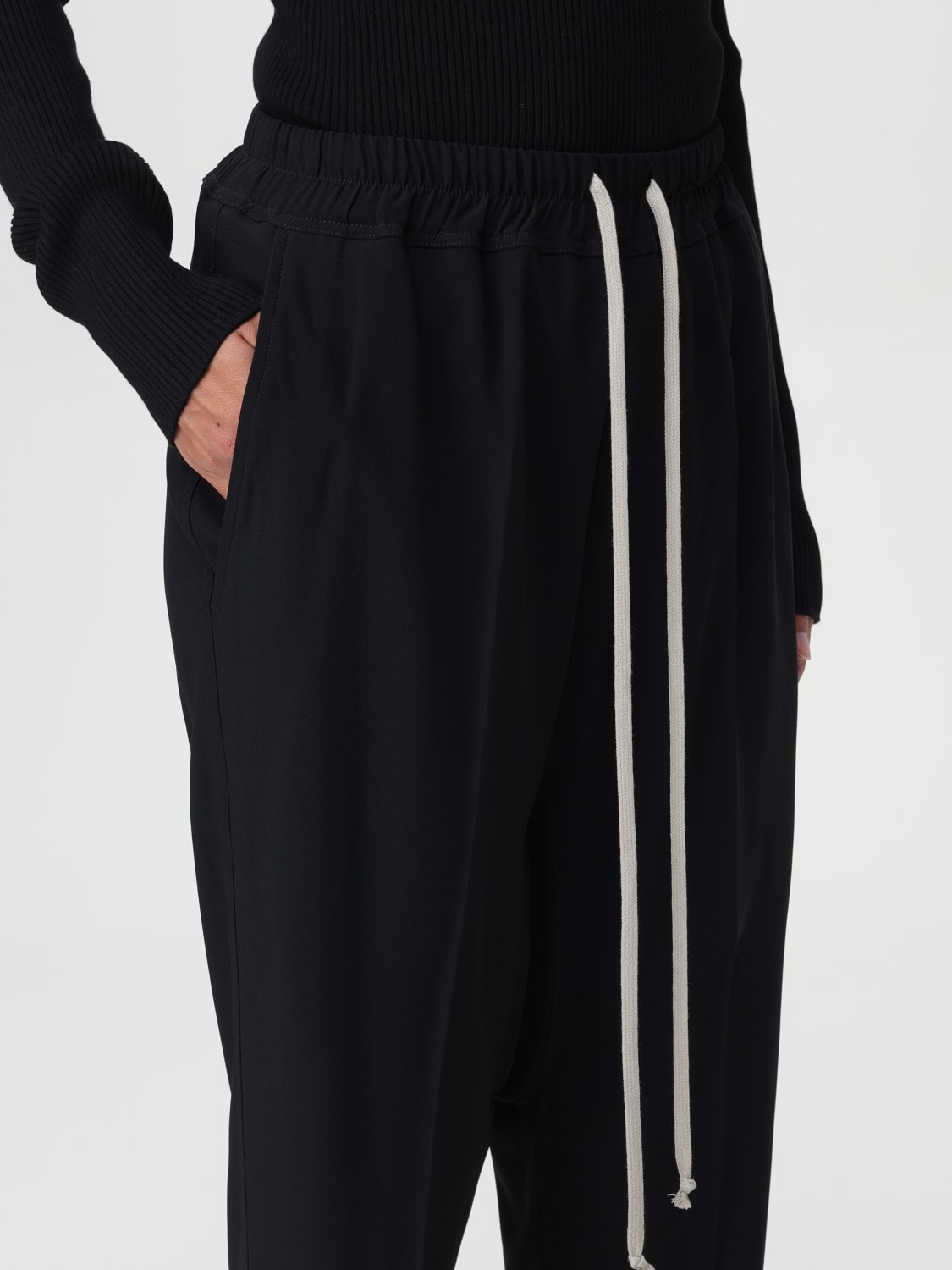 RICK OWENS PANTS: Pants woman Rick Owens, Black - Img 5