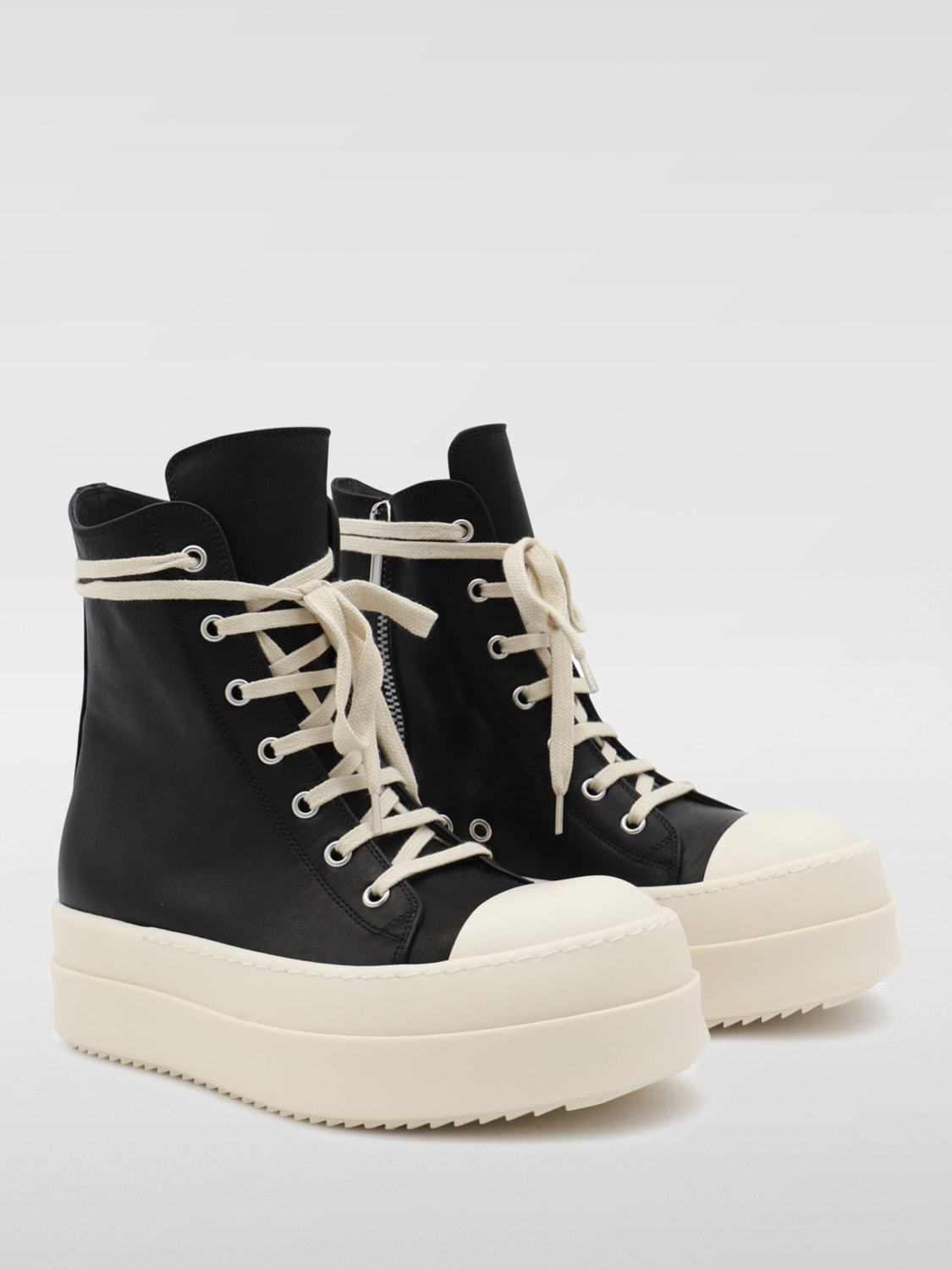 RICK OWENS：スニーカー レディース - ブラック | GIGLIO.COMオンラインのRick Owens スニーカー  RP02D3859LOO