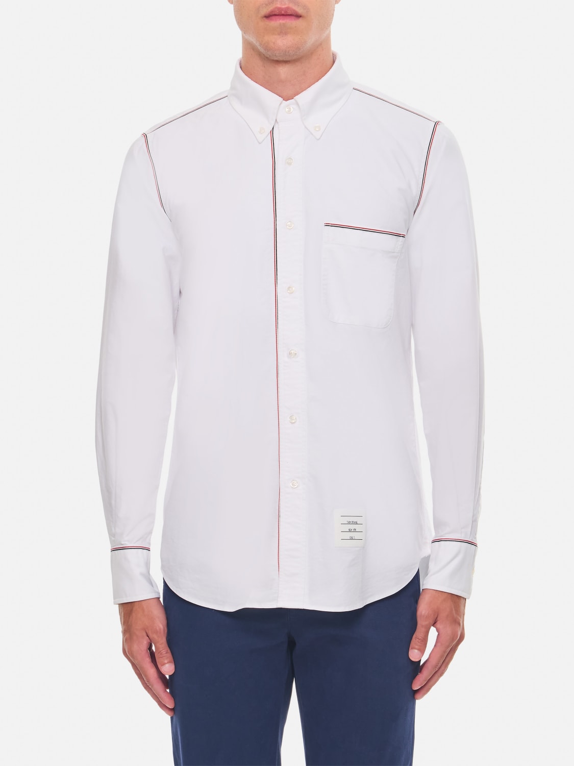 THOM BROWNE SHIRT: Shirt men Thom Browne, White - Img 1