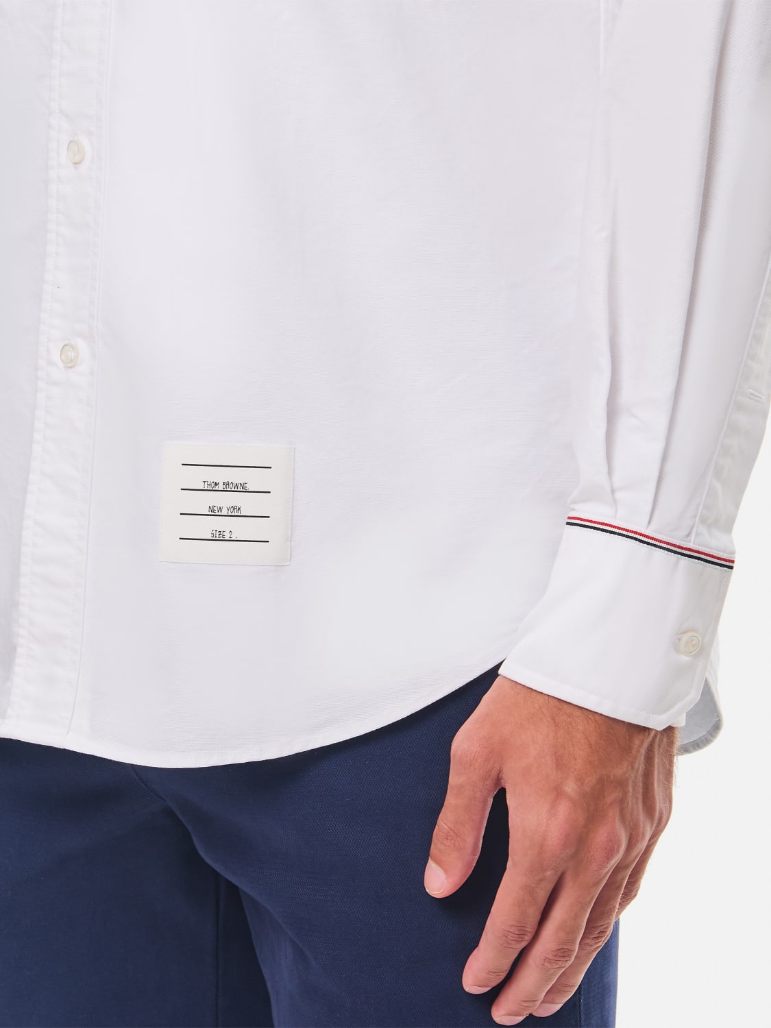 THOM BROWNE SHIRT: Shirt men Thom Browne, White - Img 4