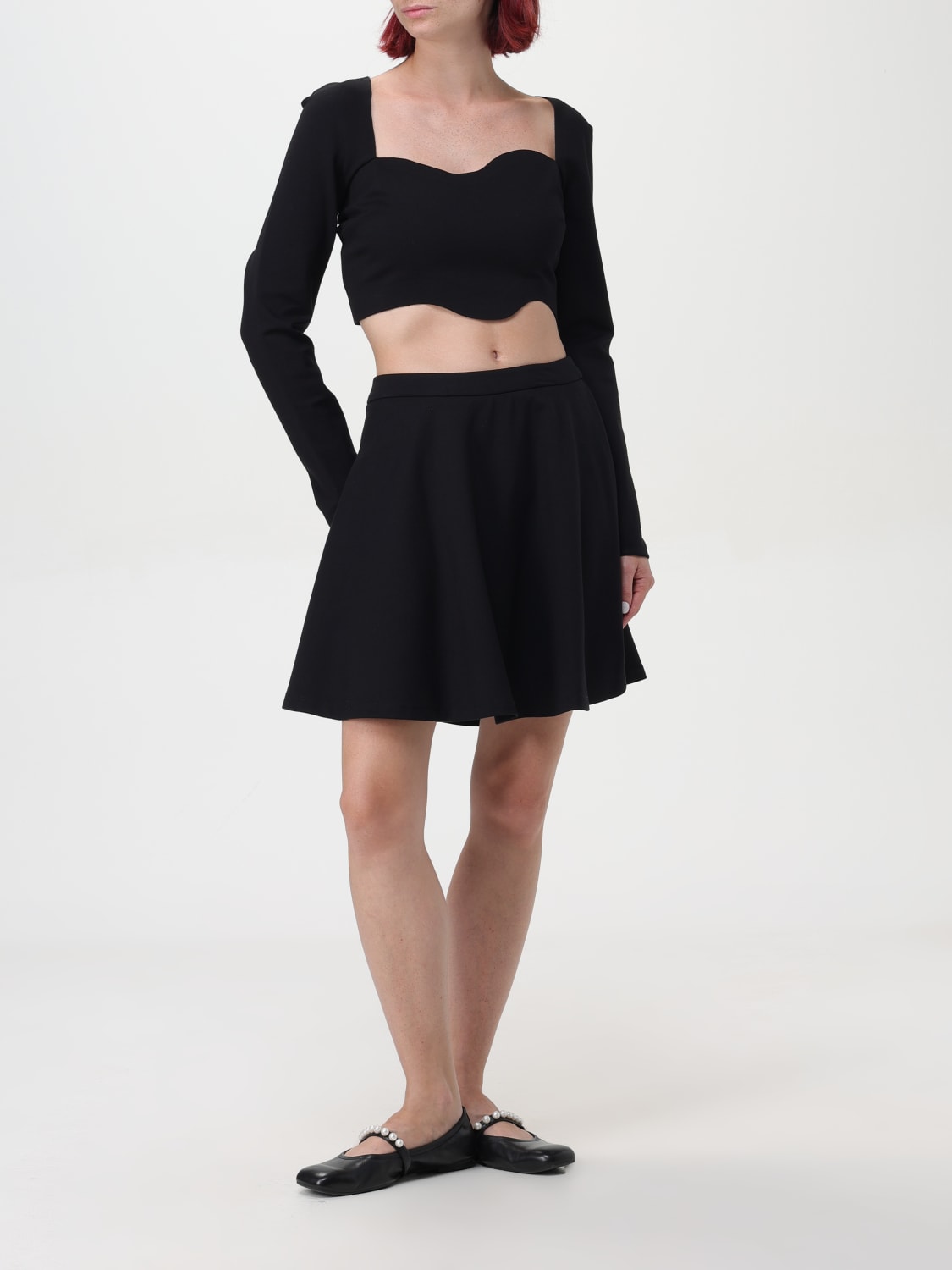 STAUD SKIRT: Skirt woman Staud, Black - Img 2