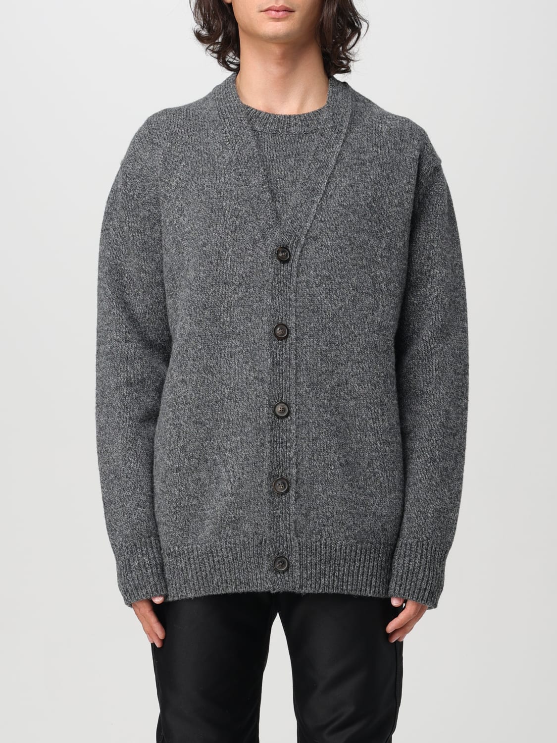 MAISON MARGIELA STRICKJACKE: Strickjacke herren Maison Margiela, Grau - Img 1