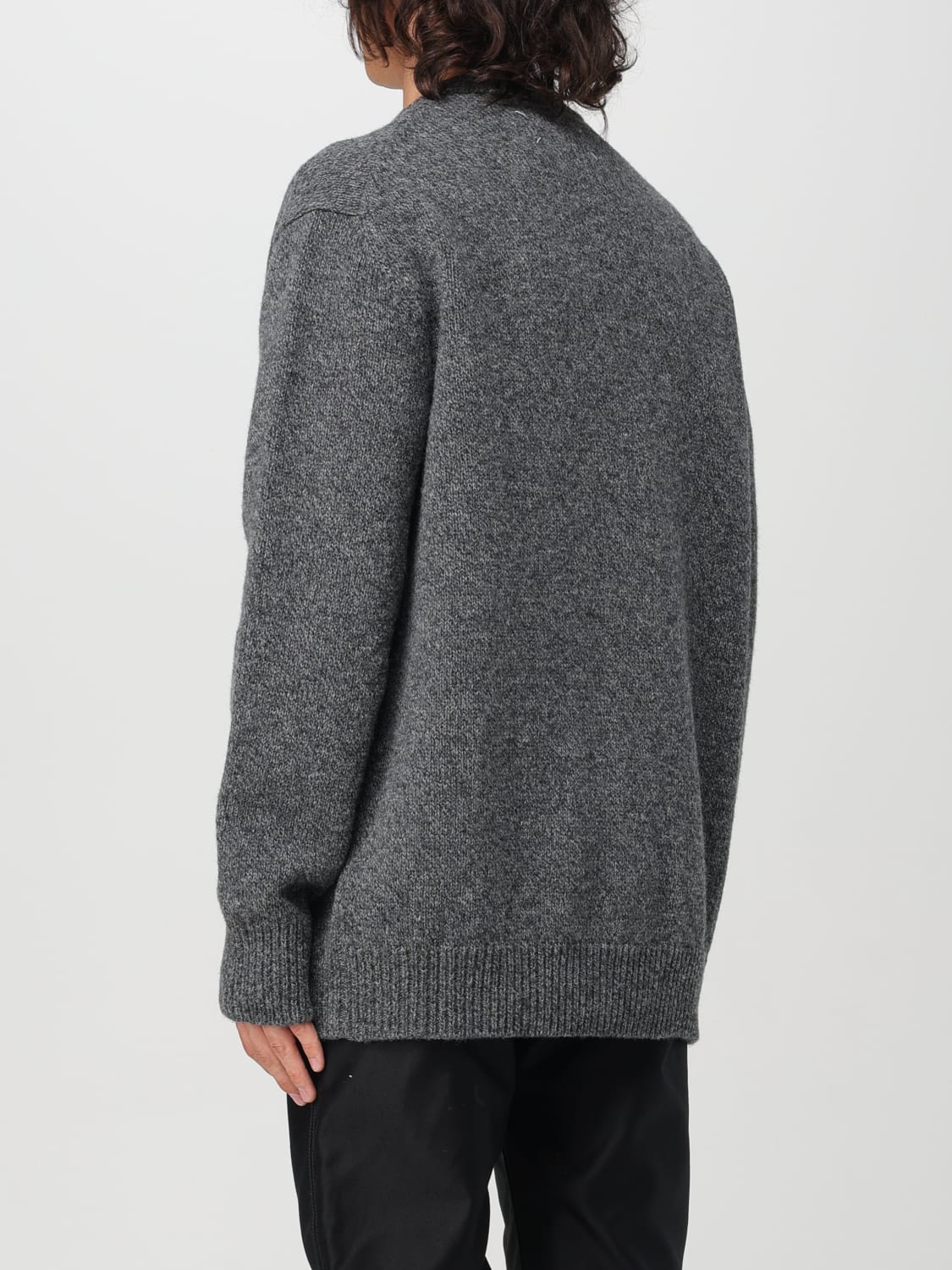 MAISON MARGIELA STRICKJACKE: Strickjacke herren Maison Margiela, Grau - Img 3