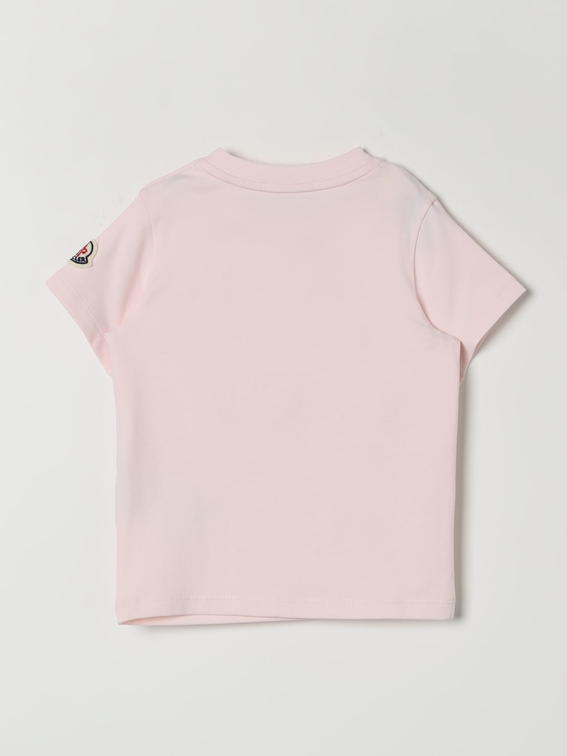 MONCLER T-SHIRT: T-shirt kids Moncler, Pink - Img 2