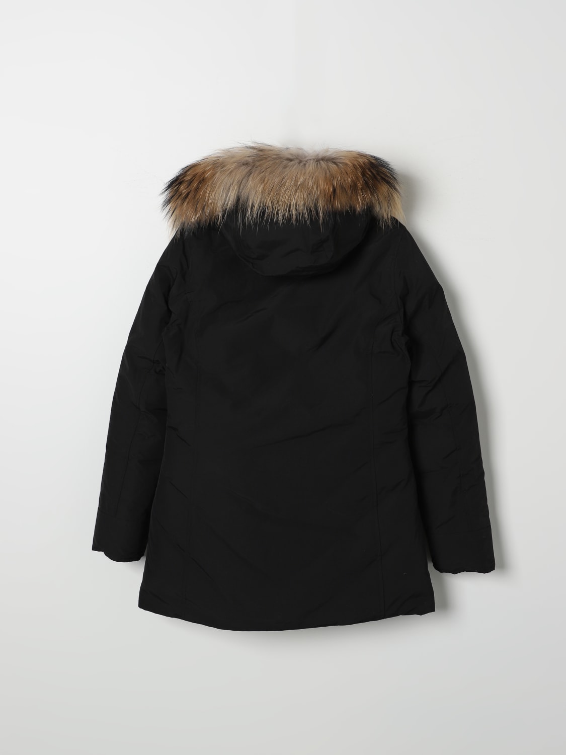 WOOLRICH 코트: 코트 남아 Woolrich, 블랙 - Img 2