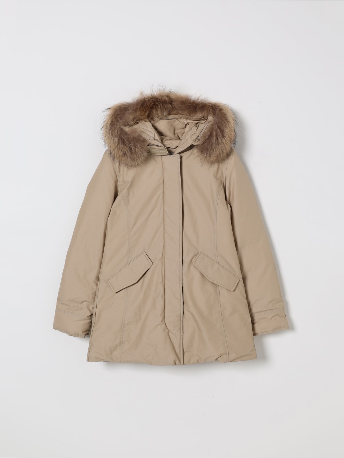WOOLRICH COAT: Coat kids Woolrich, Brown - Img 1