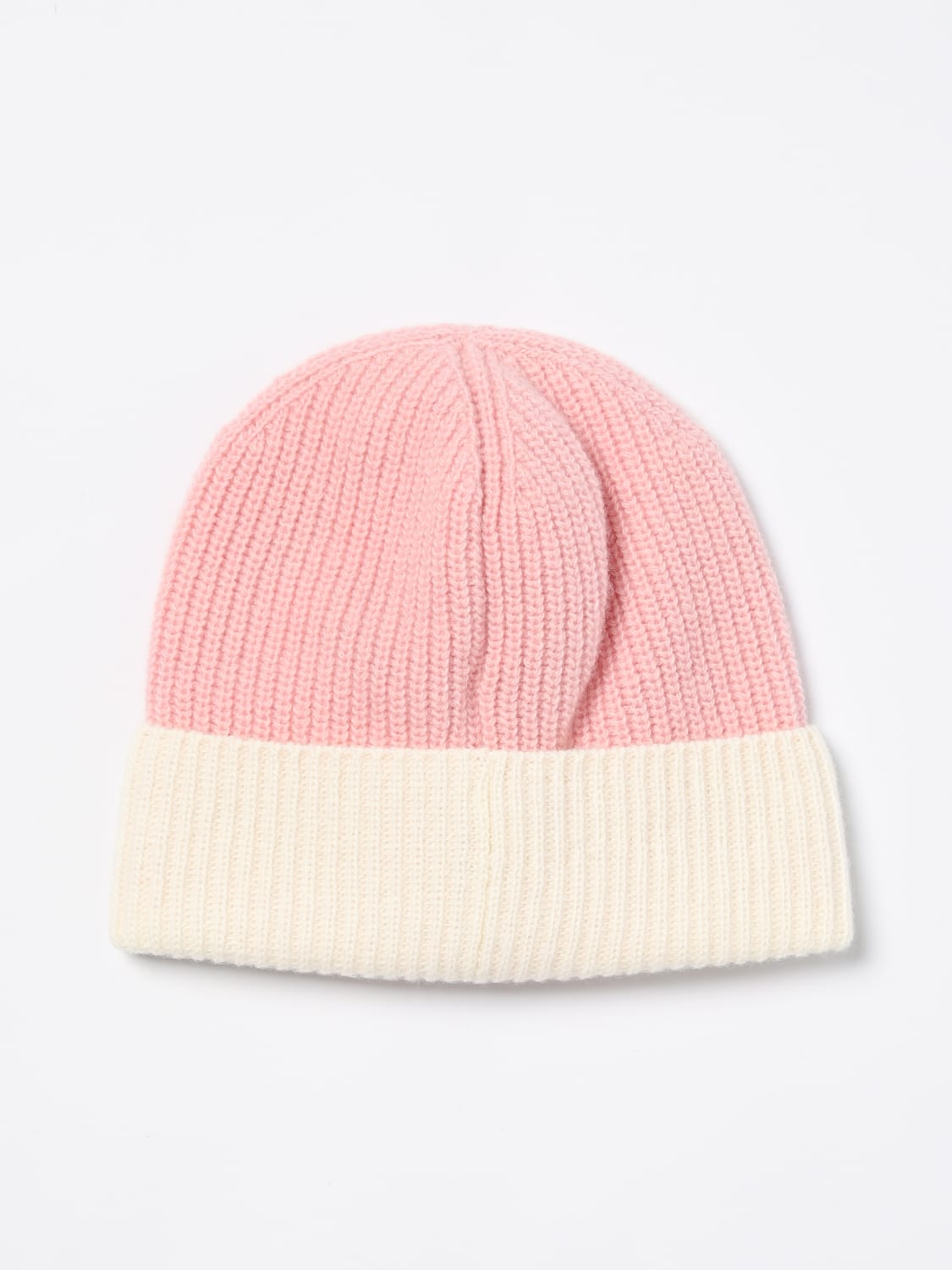 MONCLER GIRLS' HATS: Girls' hats kids Moncler, Pink - Img 2