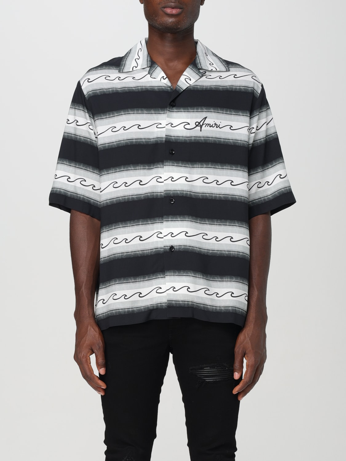 AMIRI SHIRT: Shirt men Amiri, Black - Img 1