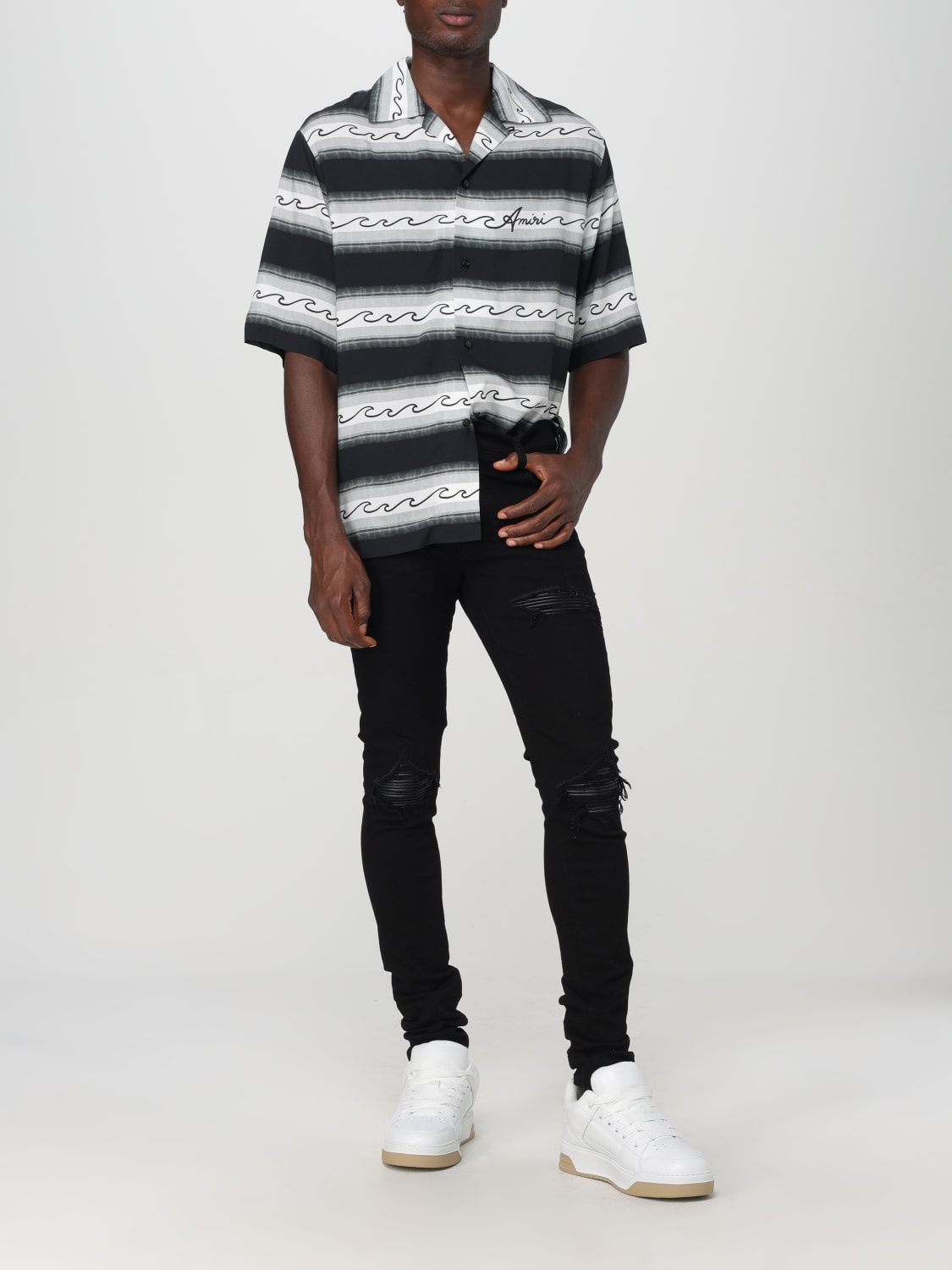 AMIRI SHIRT: Shirt men Amiri, Black - Img 2