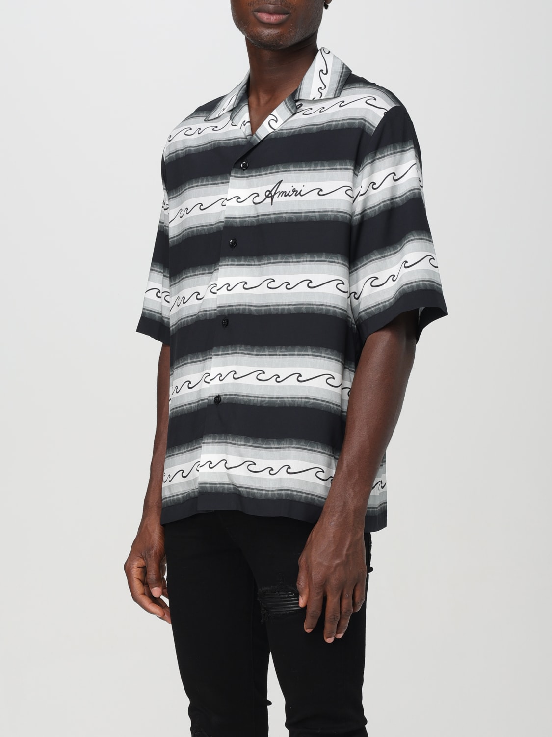 AMIRI SHIRT: Shirt men Amiri, Black - Img 4