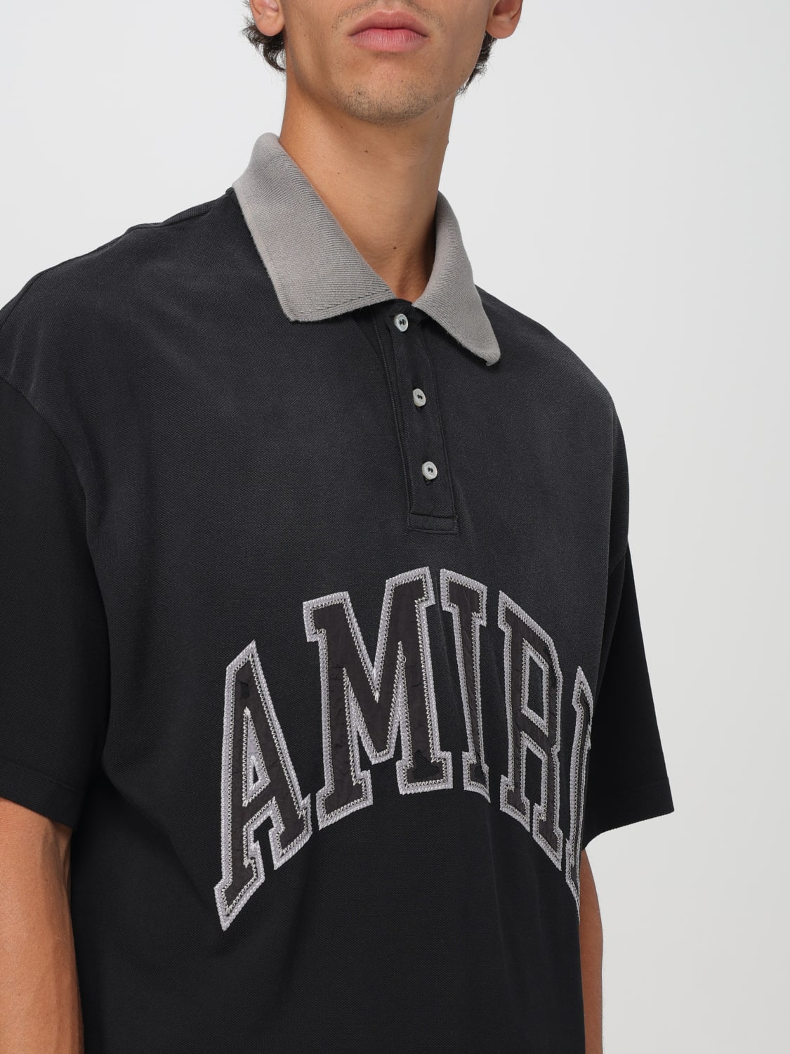 AMIRI POLO: Camiseta hombre Amiri, Negro - Img 5