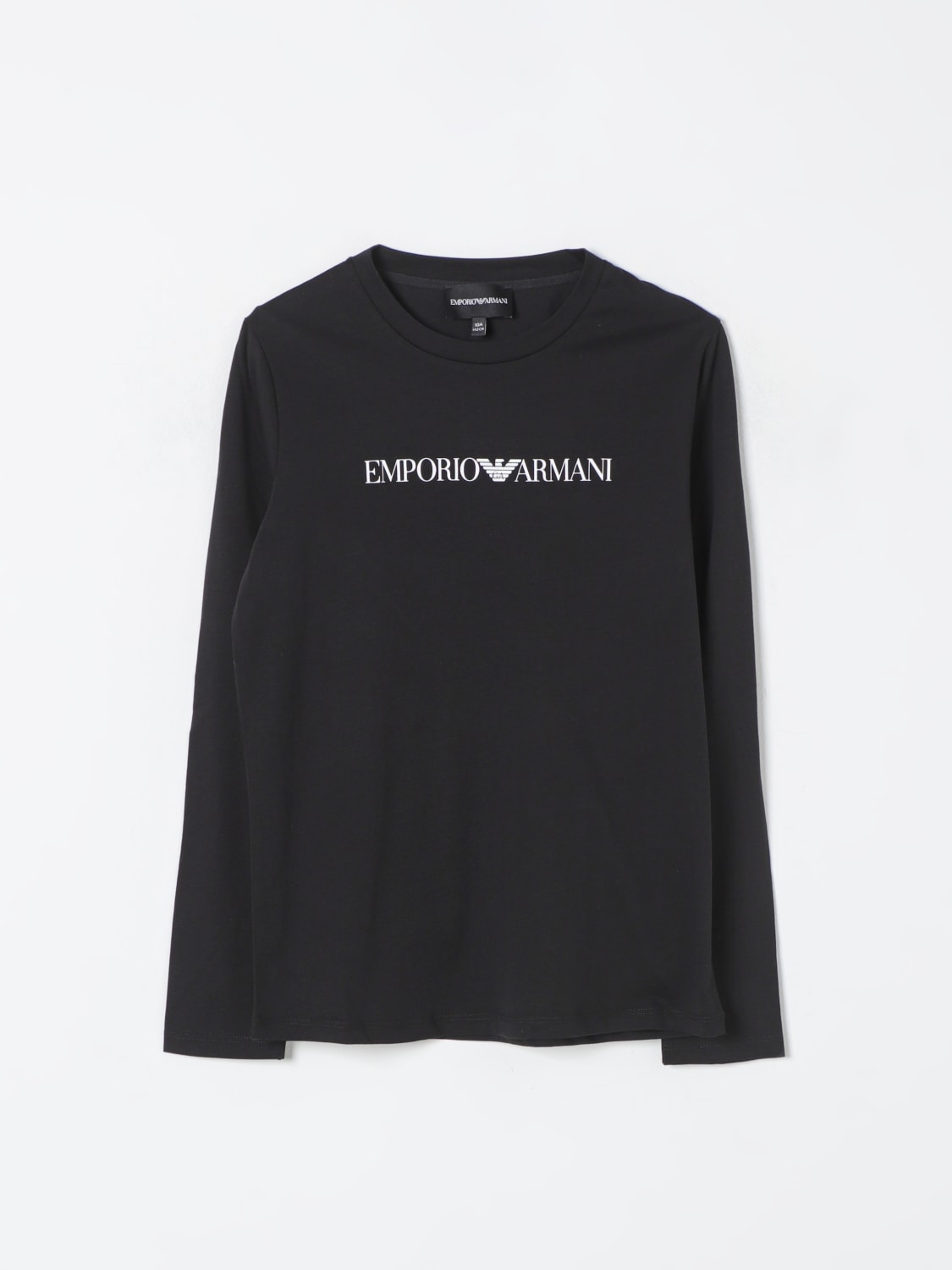 EMPORIO ARMANI CAMISETA: Camiseta niños Emporio Armani, Negro - Img 1