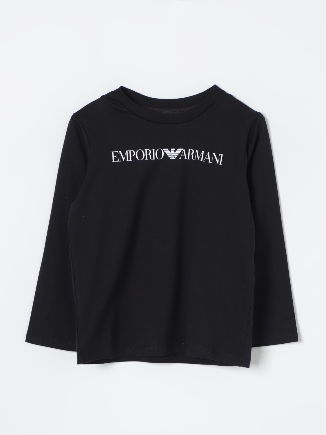 EMPORIO ARMANI T-SHIRT: T-shirt kinder Emporio Armani, Blau - Img 1