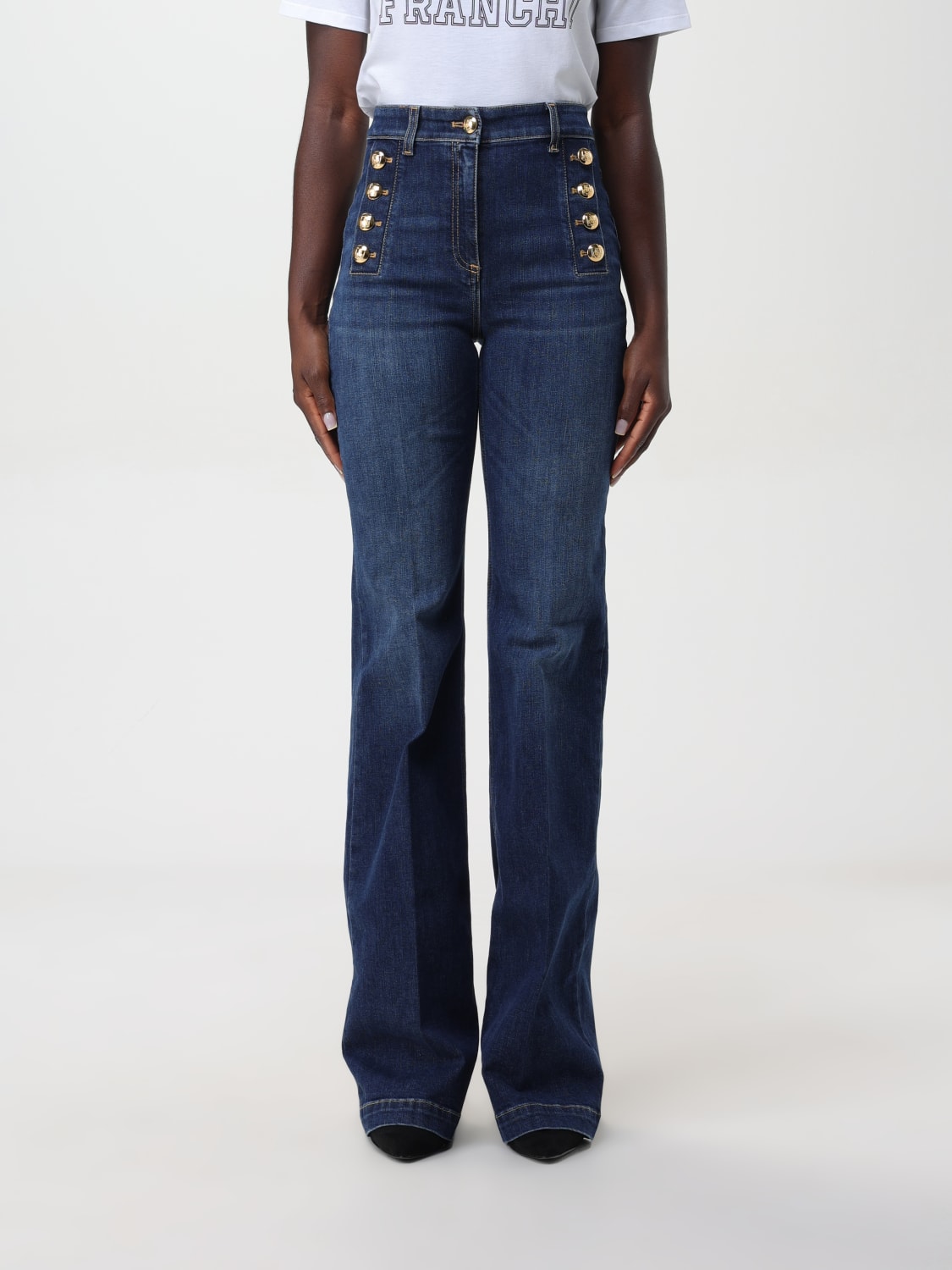 Giglio Jeans Elisabetta Franchi in denim di cotone