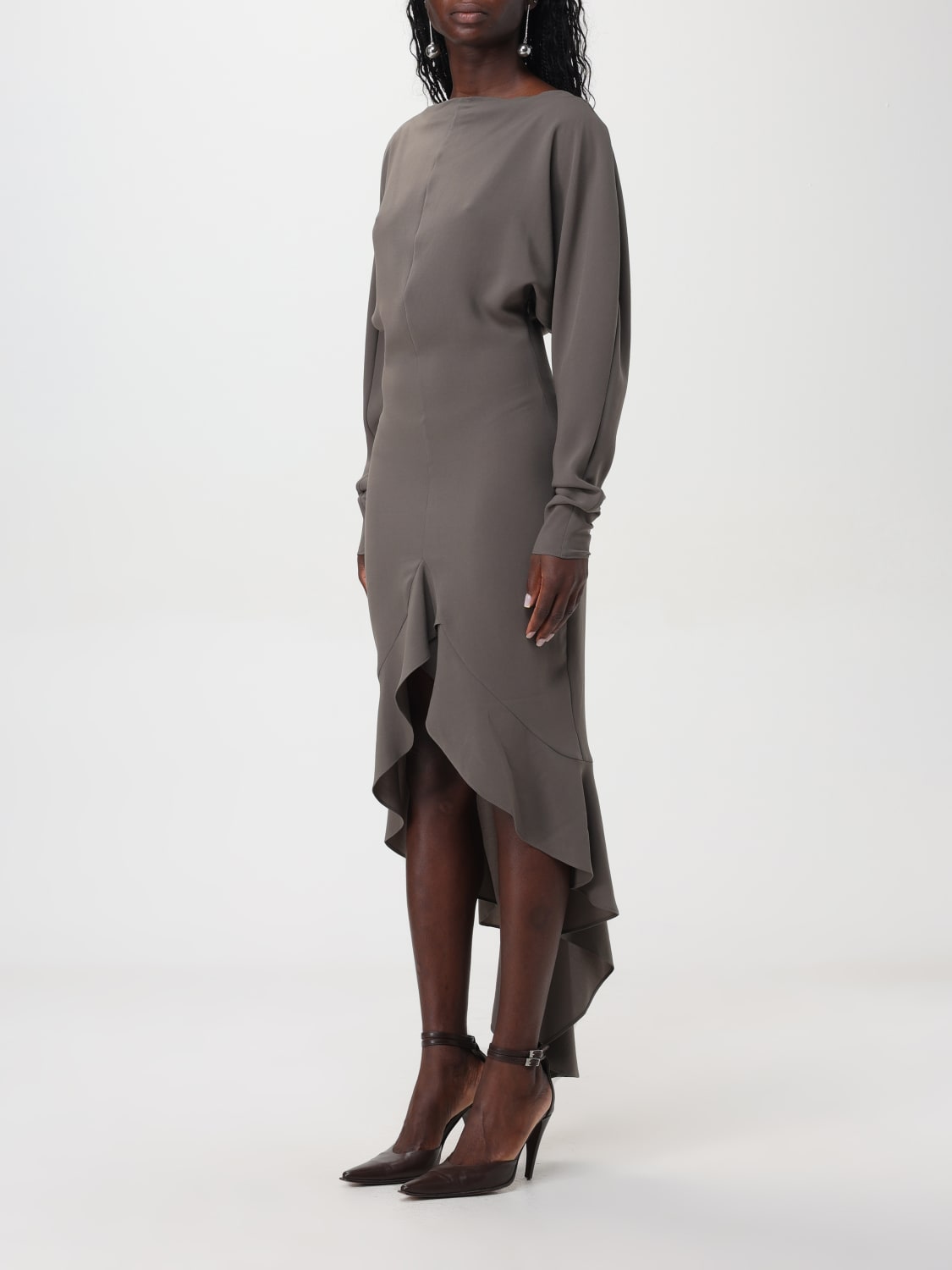 PHILOSOPHY DI LORENZO SERAFINI: Dress woman - Green