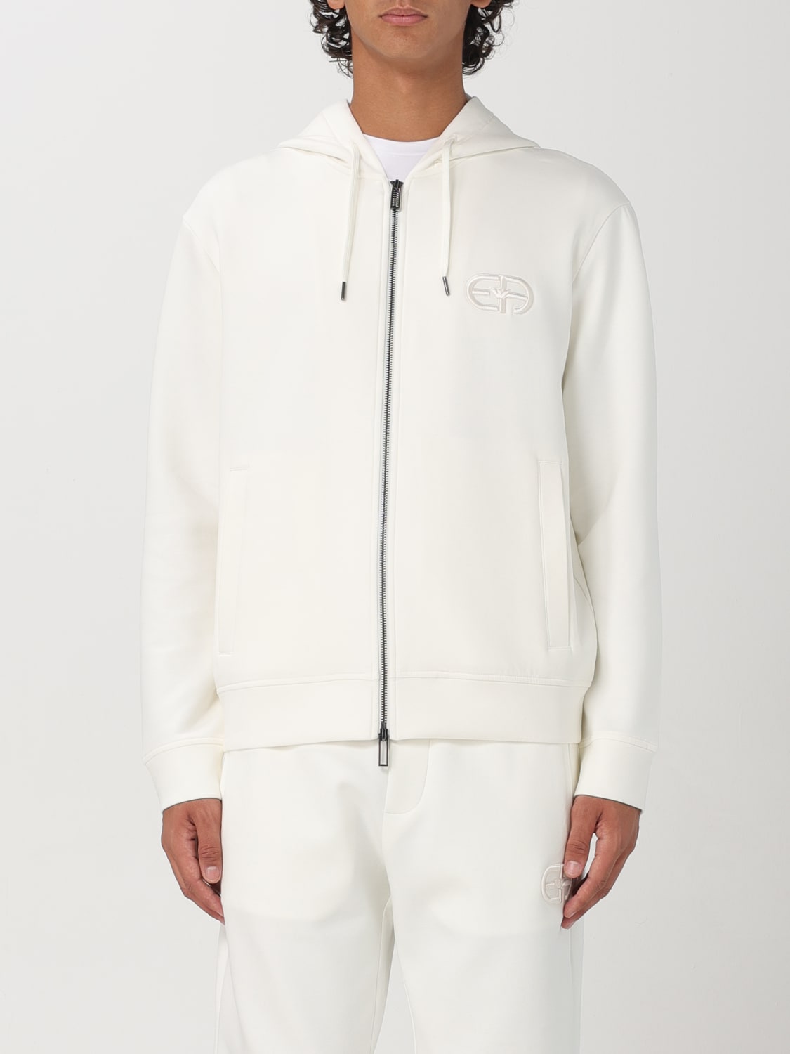 Giglio Felpa Emporio Armani in cotone