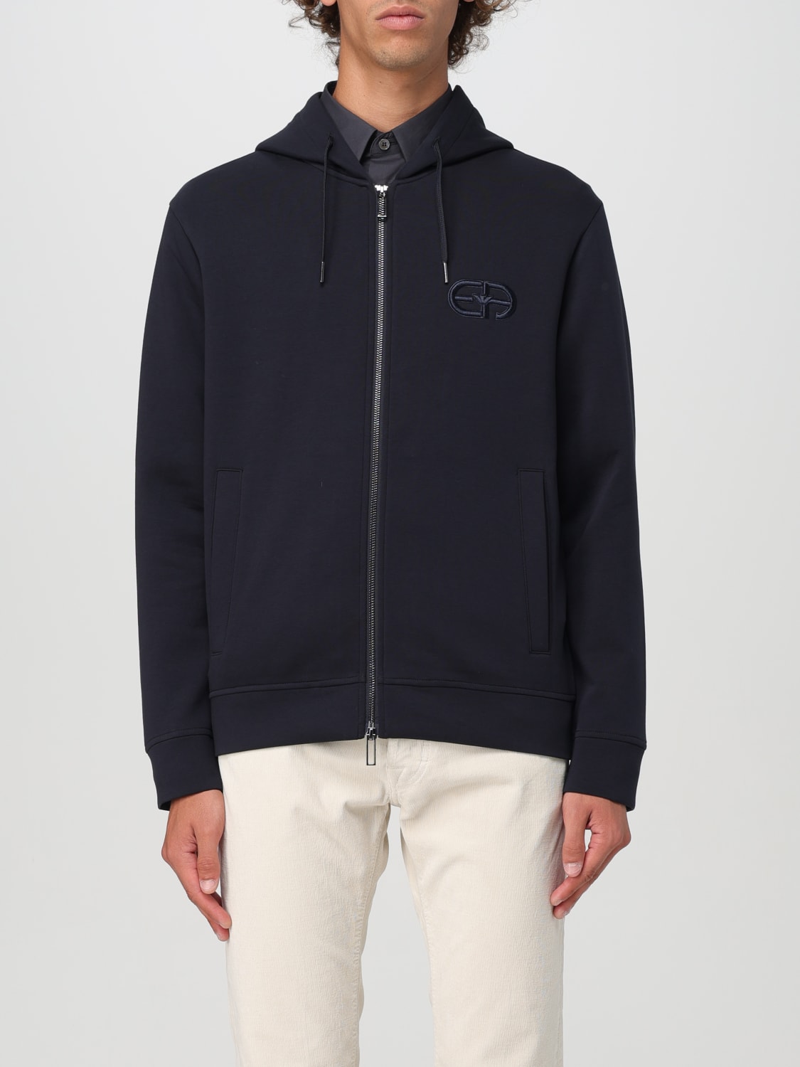 Giglio Felpa Emporio Armani in cotone