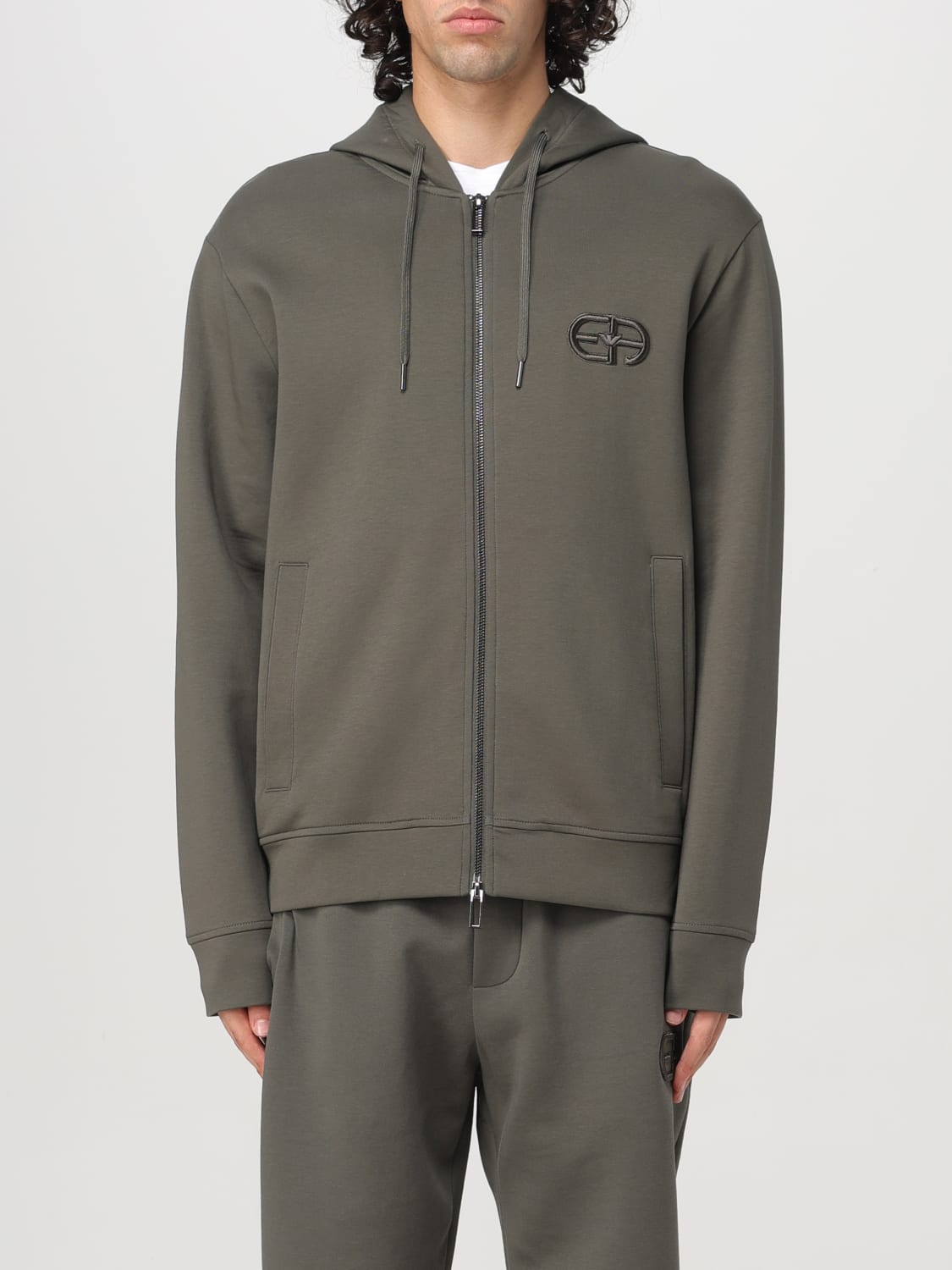 Giglio Felpa Emporio Armani in cotone