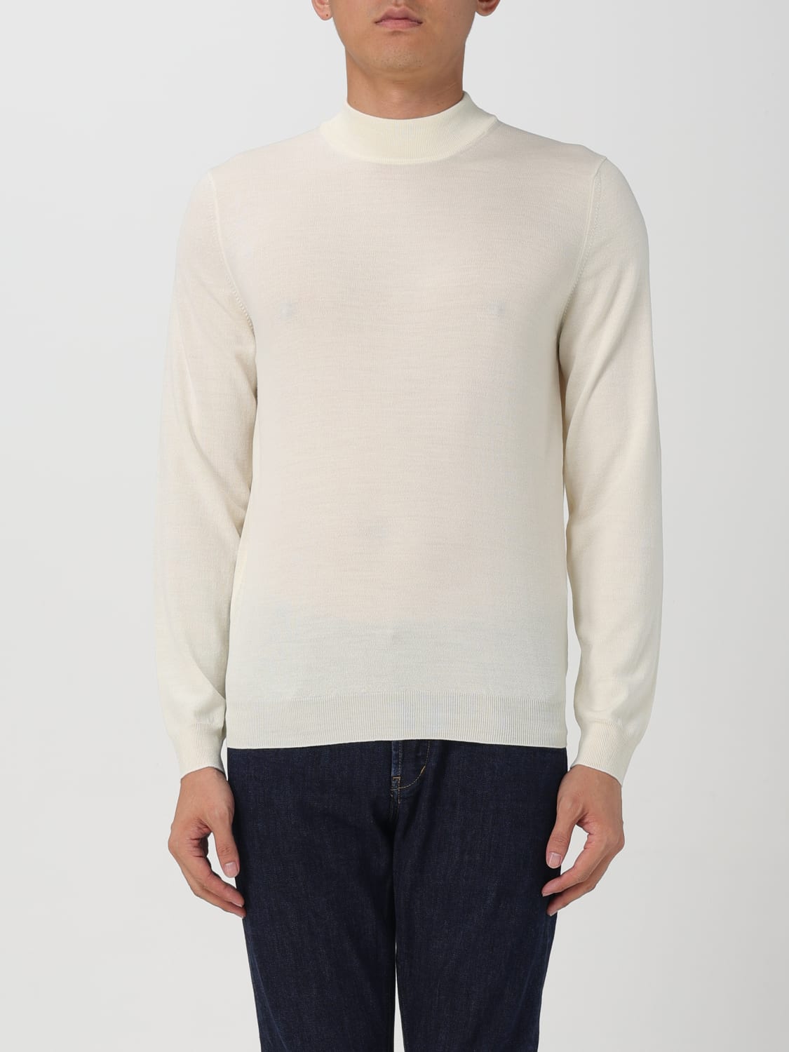 ZANONE SWEATER: Sweater men Zanone, White - Img 1