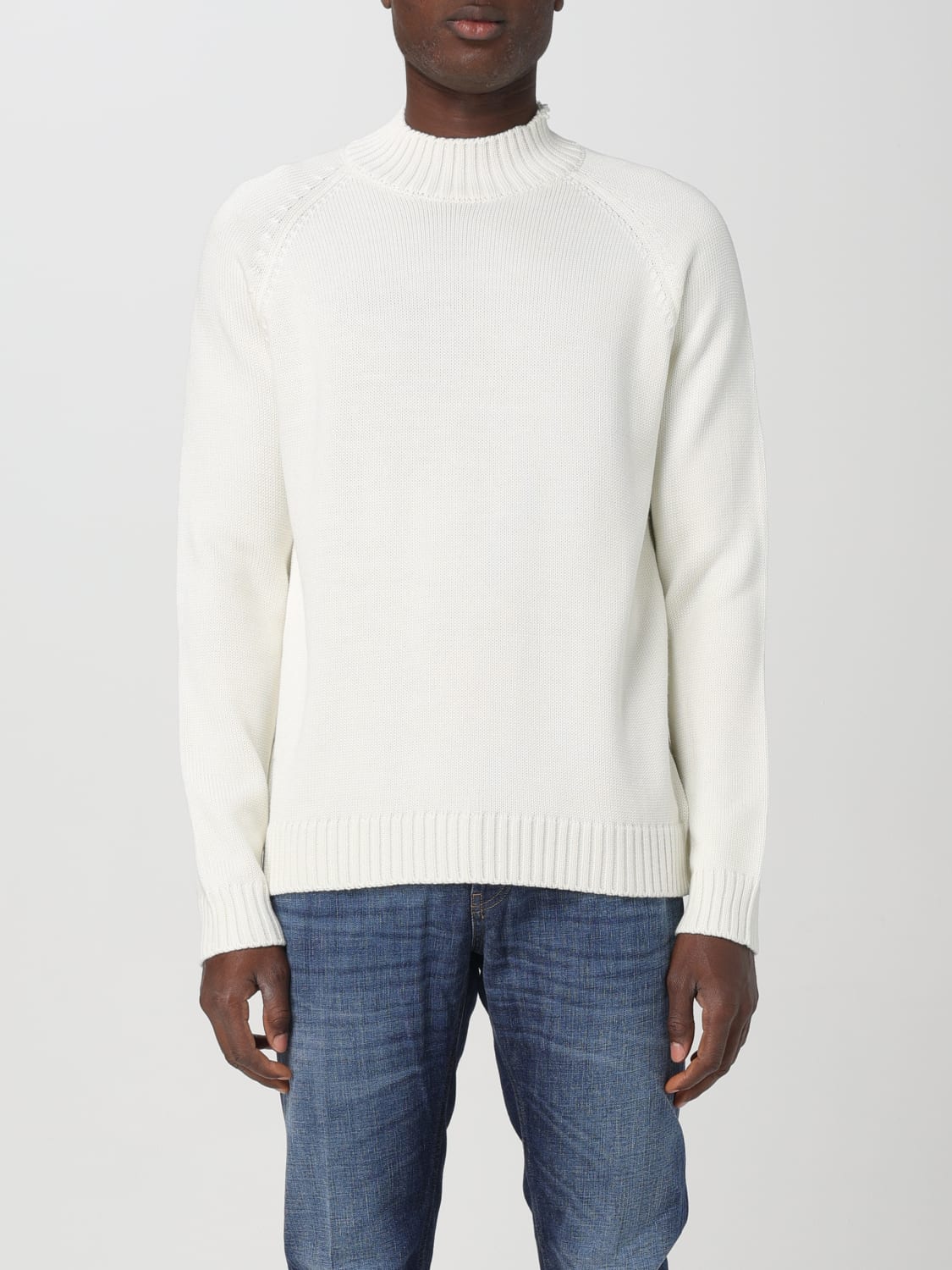 ZANONE SWEATER: Sweater men Zanone, White - Img 1