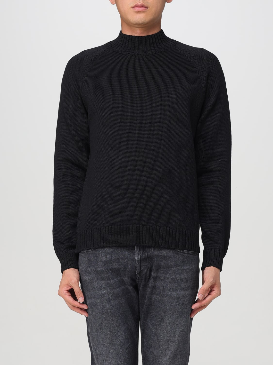 ZANONE SWEATER: Sweater men Zanone, Black - Img 1