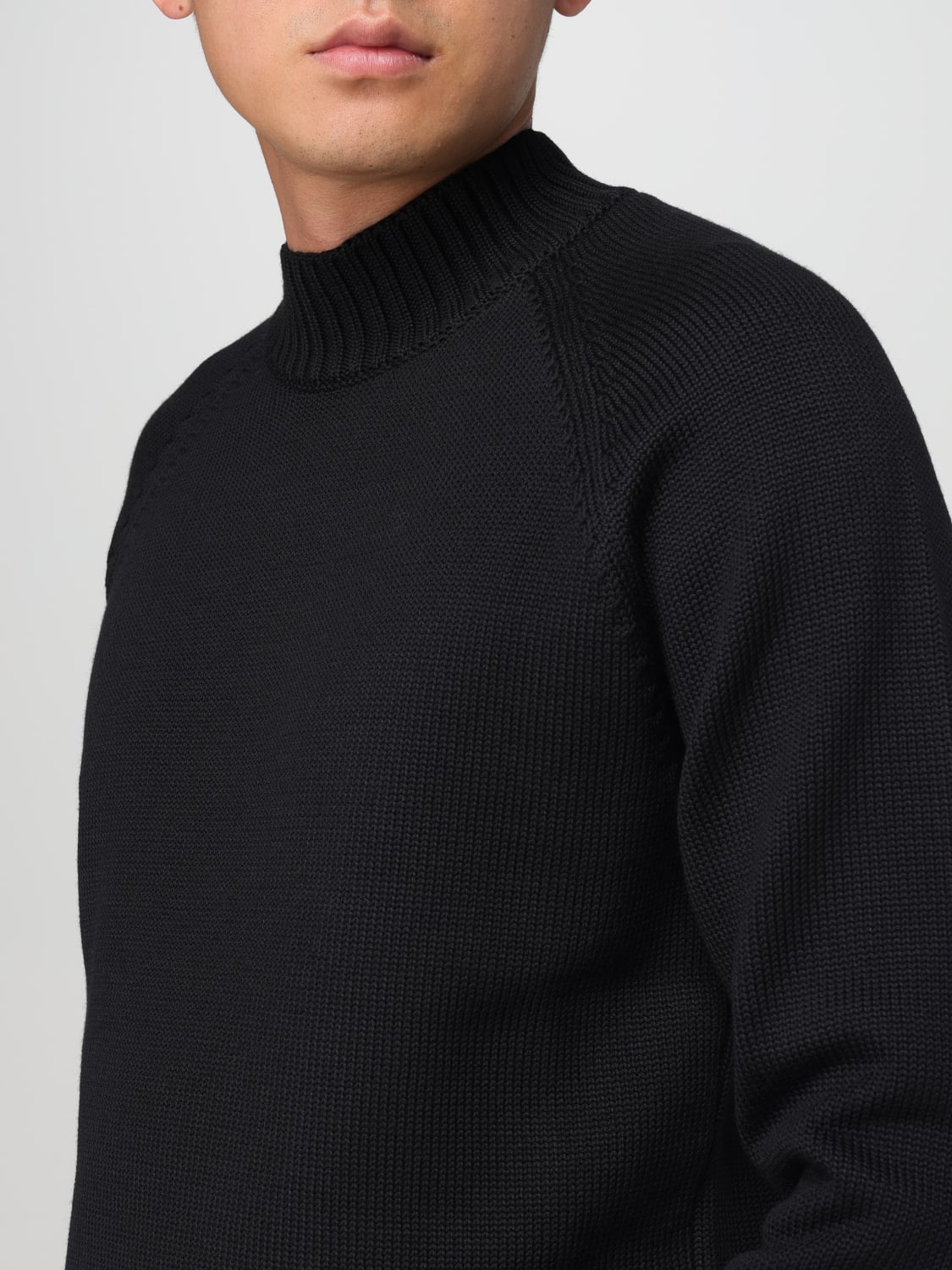 ZANONE SWEATER: Sweater men Zanone, Black - Img 3