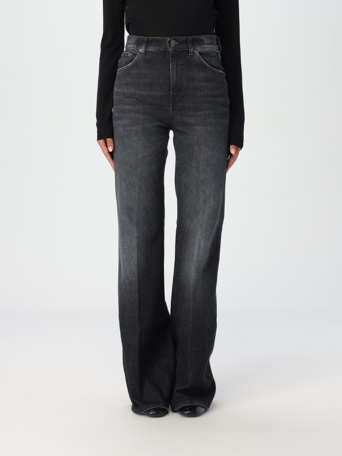 DONDUP JEANS: Jeans flared Dondup, Denim - Img 1