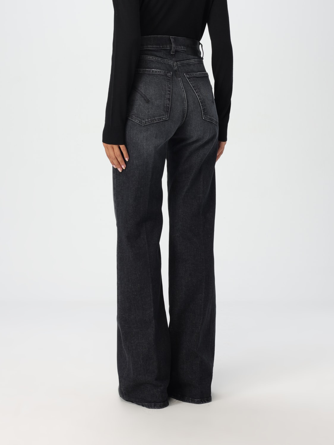 DONDUP JEANS: Jeans flared Dondup, Denim - Img 2